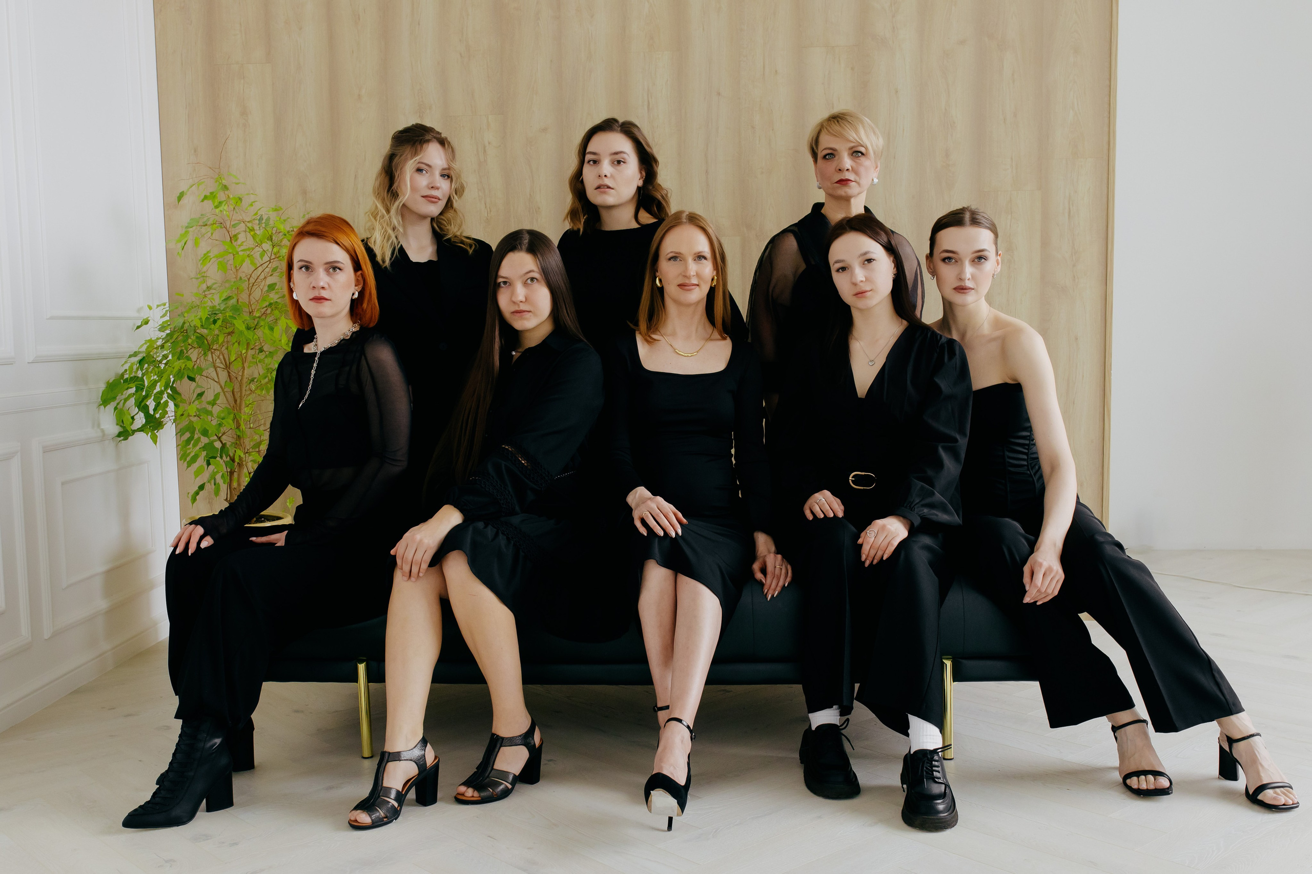 Фотоссесия коллектива Модельной школы. Фотограф в Кирове Настя Шабардина