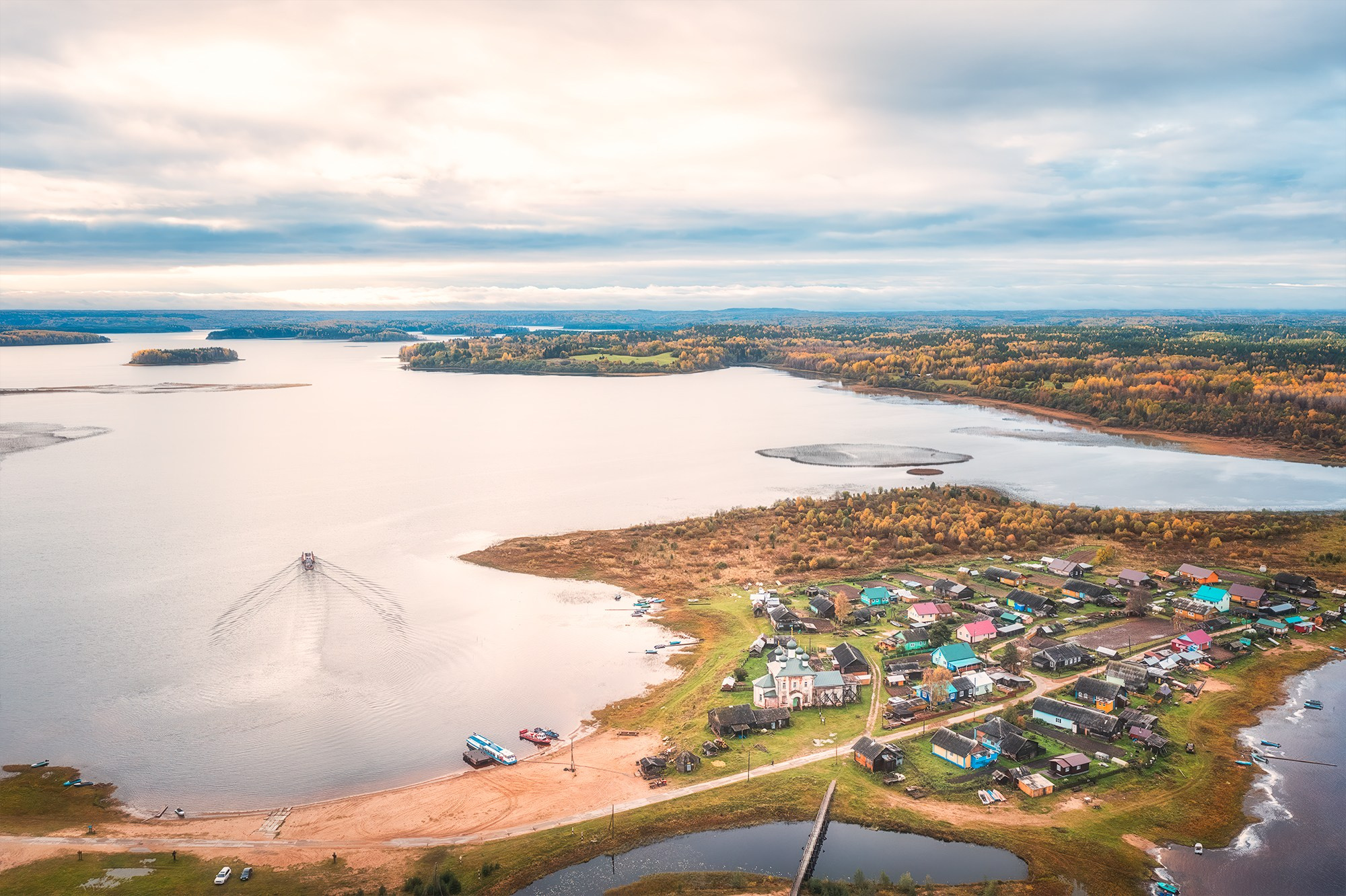 Кенозерье. Аэросъемка в Архангельске, Александр Ермолин