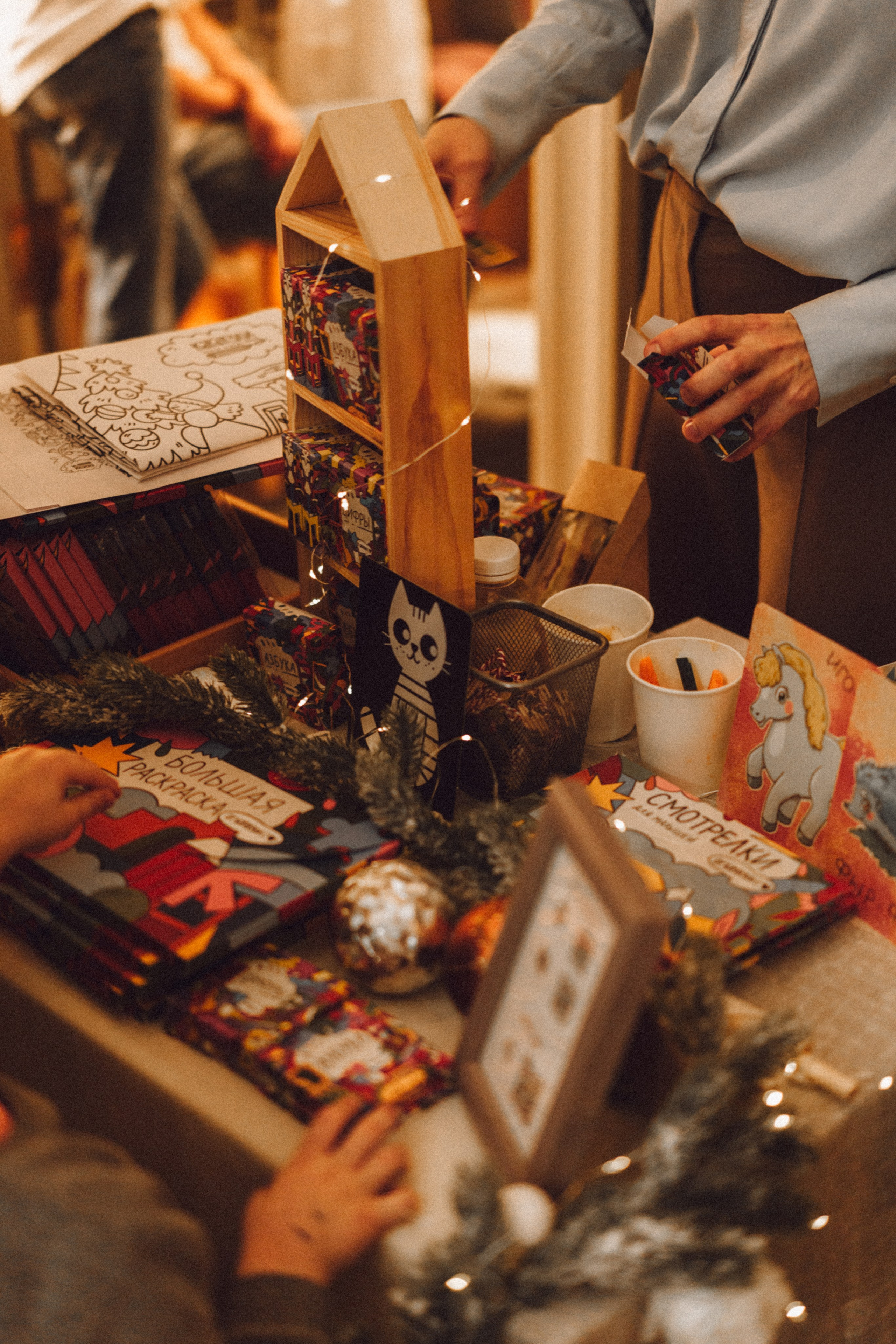 Новогодняя сказка в Momplayart. Семейный и детский фотограф и видеограф в Москве, Серпухове и Тарусе Валерия Сорокина