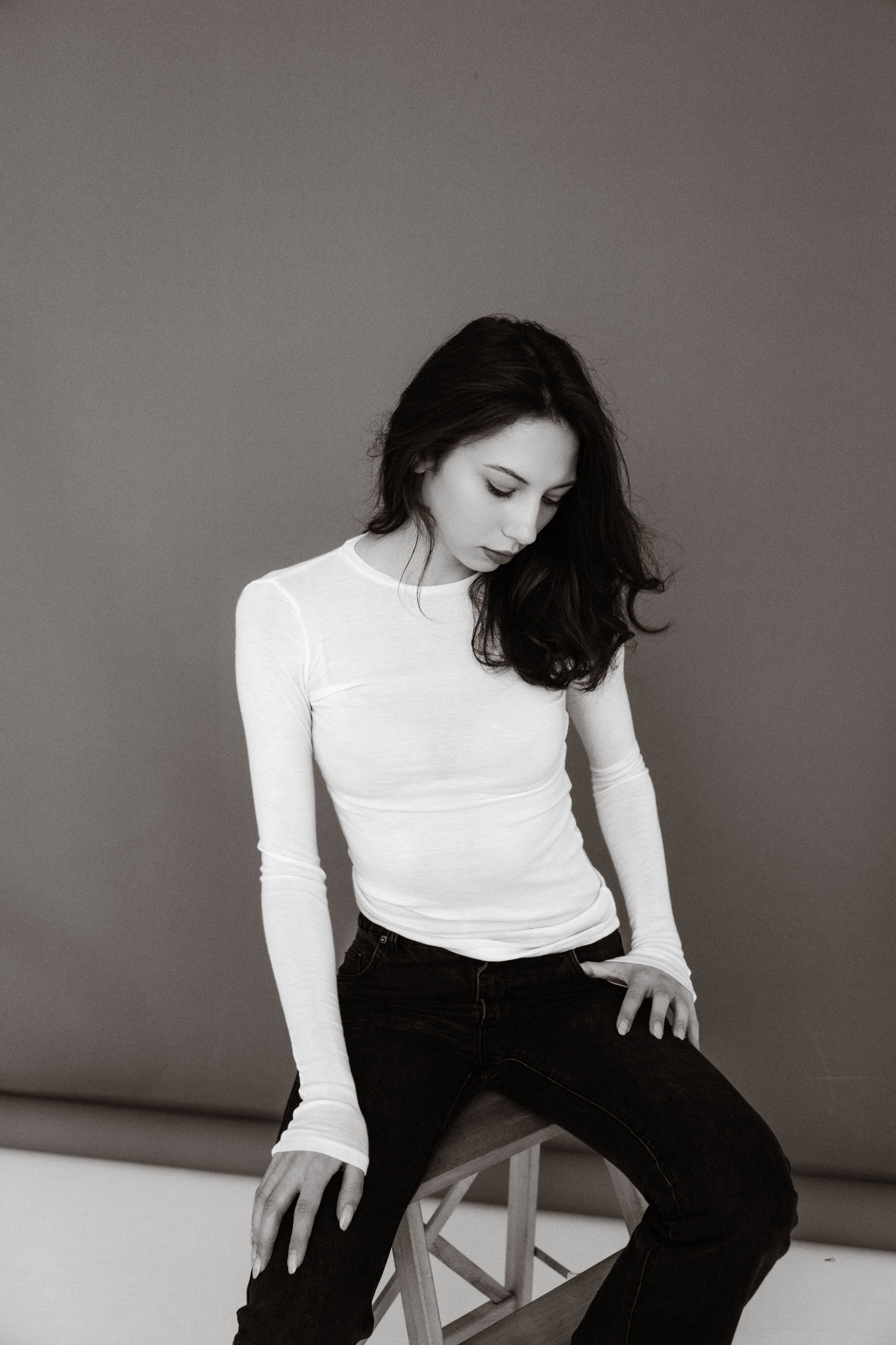 Владислава. Фотосессия минимализм. Фотограф Ксения Третьякова, Санкт-Петербург