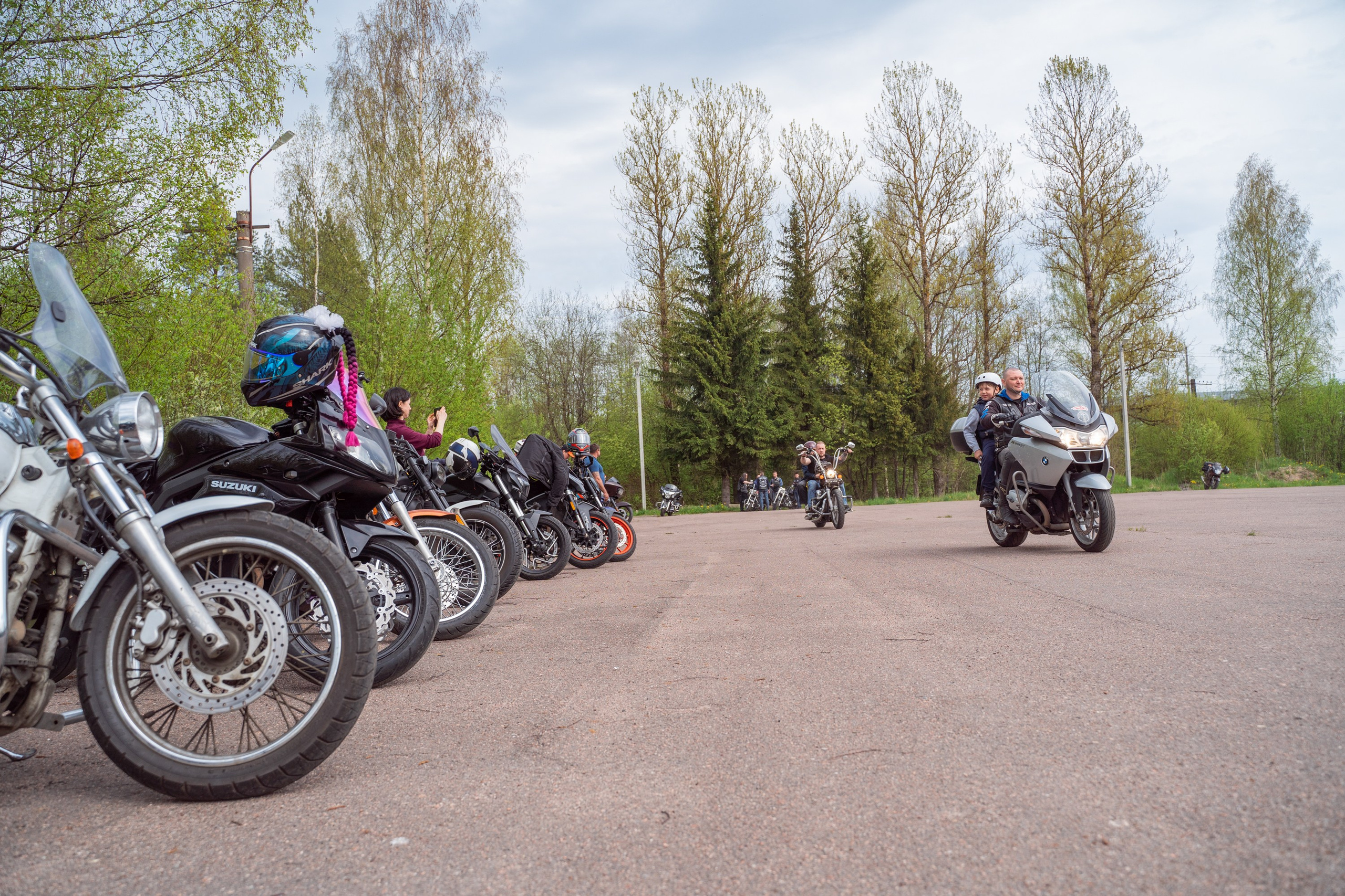 Мотоциклы —репортажная фотосъемка в Санкт-Петербурге. Свадебный, семейный, портретный, репортажный фотограф в Санкт-Петербурге