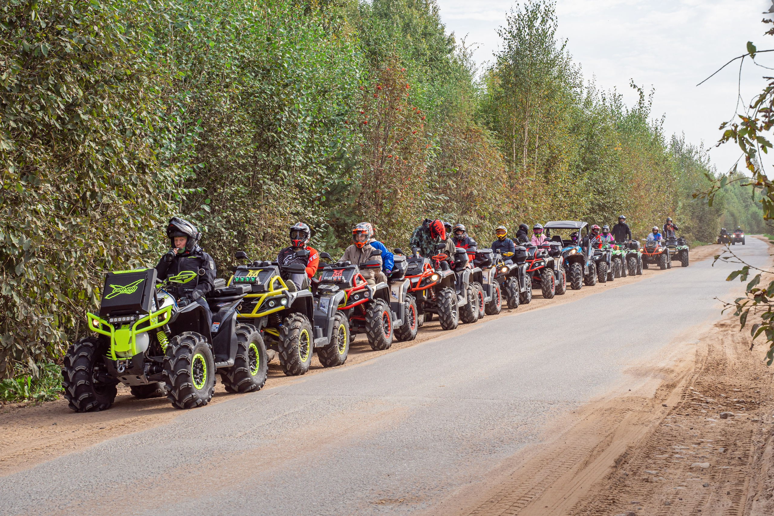 Квадровыезд —спортивный репортаж в Ленинградской области. Свадебный, семейный, портретный, репортажный фотограф в Санкт-Петербурге