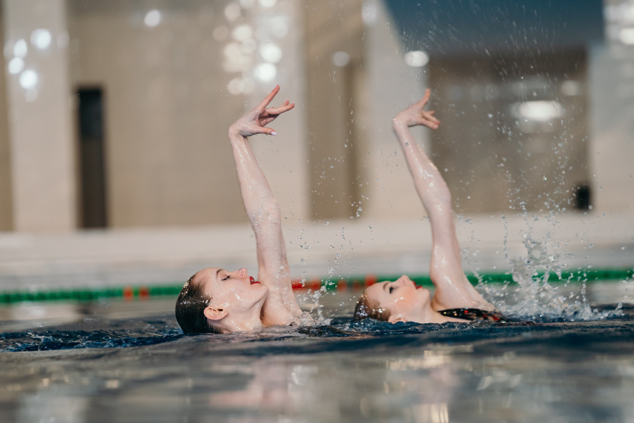 Турнир по синхронному плаванию Kitcup. Спортивный и репортажный фотограф Иван Счетчиков