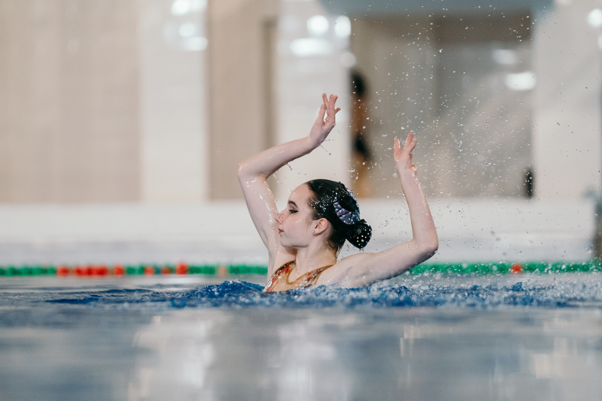 Турнир по синхронному плаванию Kitcup. Спортивный и репортажный фотограф Иван Счетчиков