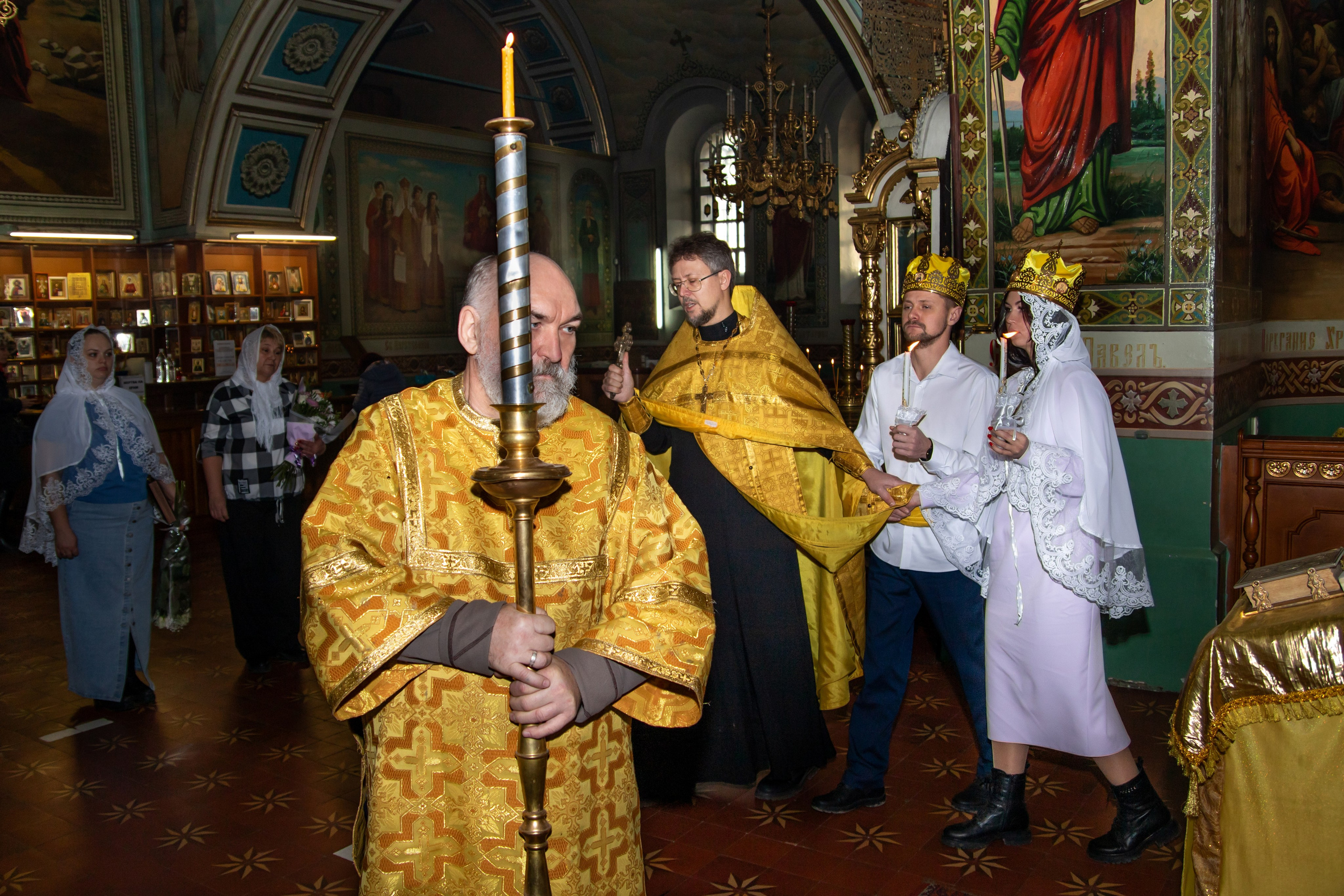 Венчание. Церковь Петра и Павла. Фотограф в Самаре Алексей Головачёв