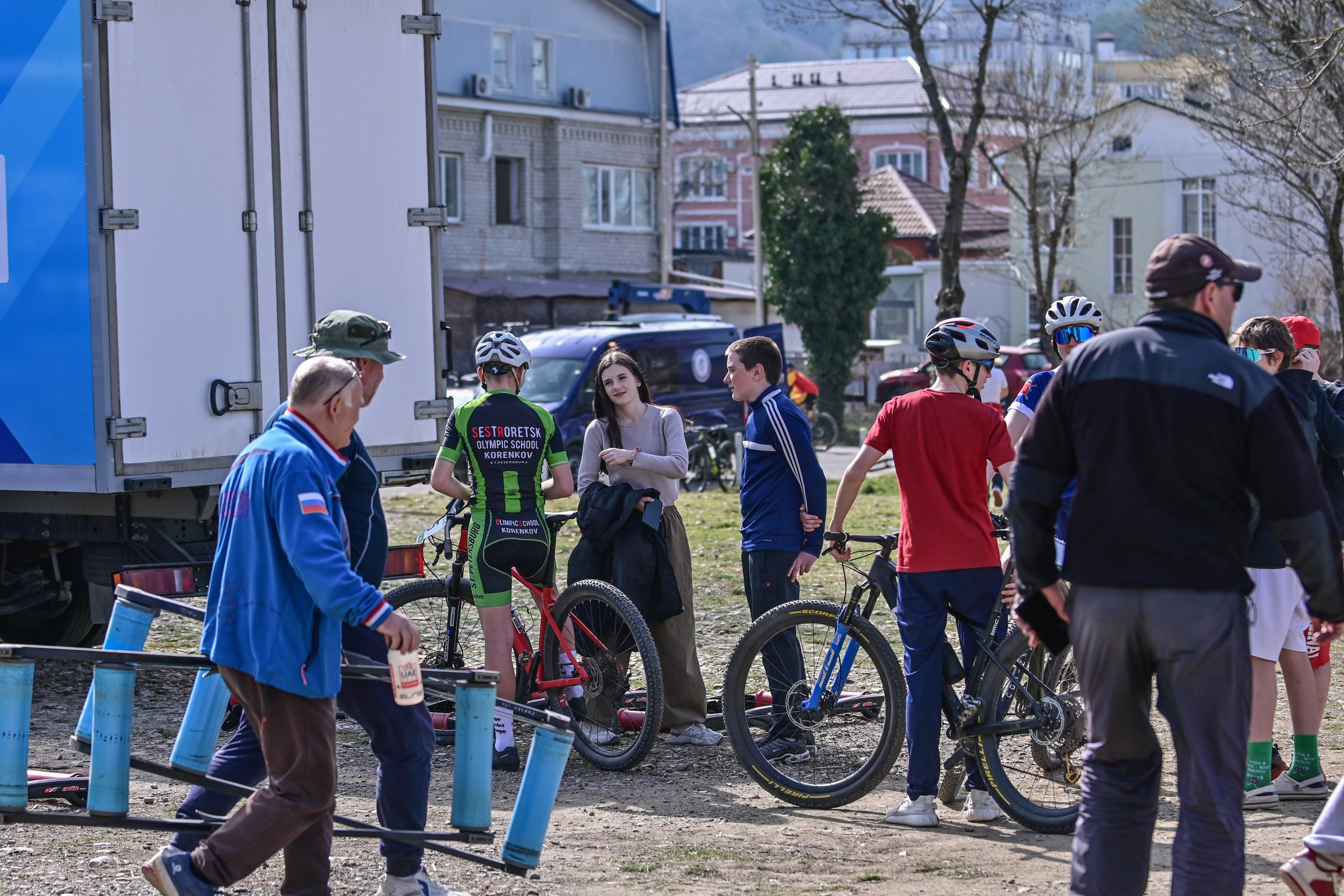 Маунтинбайк, кросс-кантри в Архипо-Осиповке 16 марта 2025. Спортивный фотограф, фотожурналист Павел Ларькин
