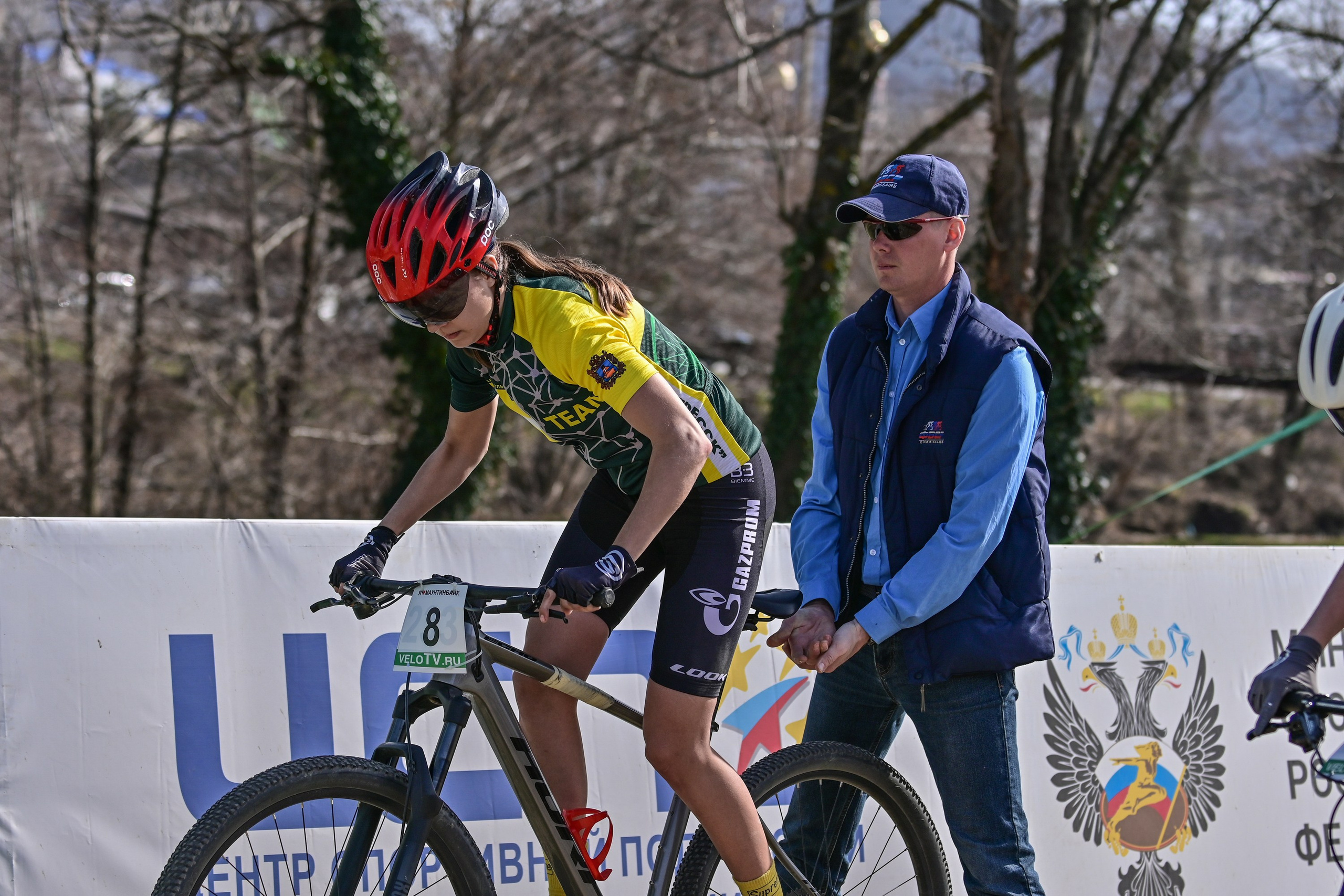 Маунтинбайк, кросс-кантри в Архипо-Осиповке 16 марта 2025. Спортивный фотограф, фотожурналист Павел Ларькин