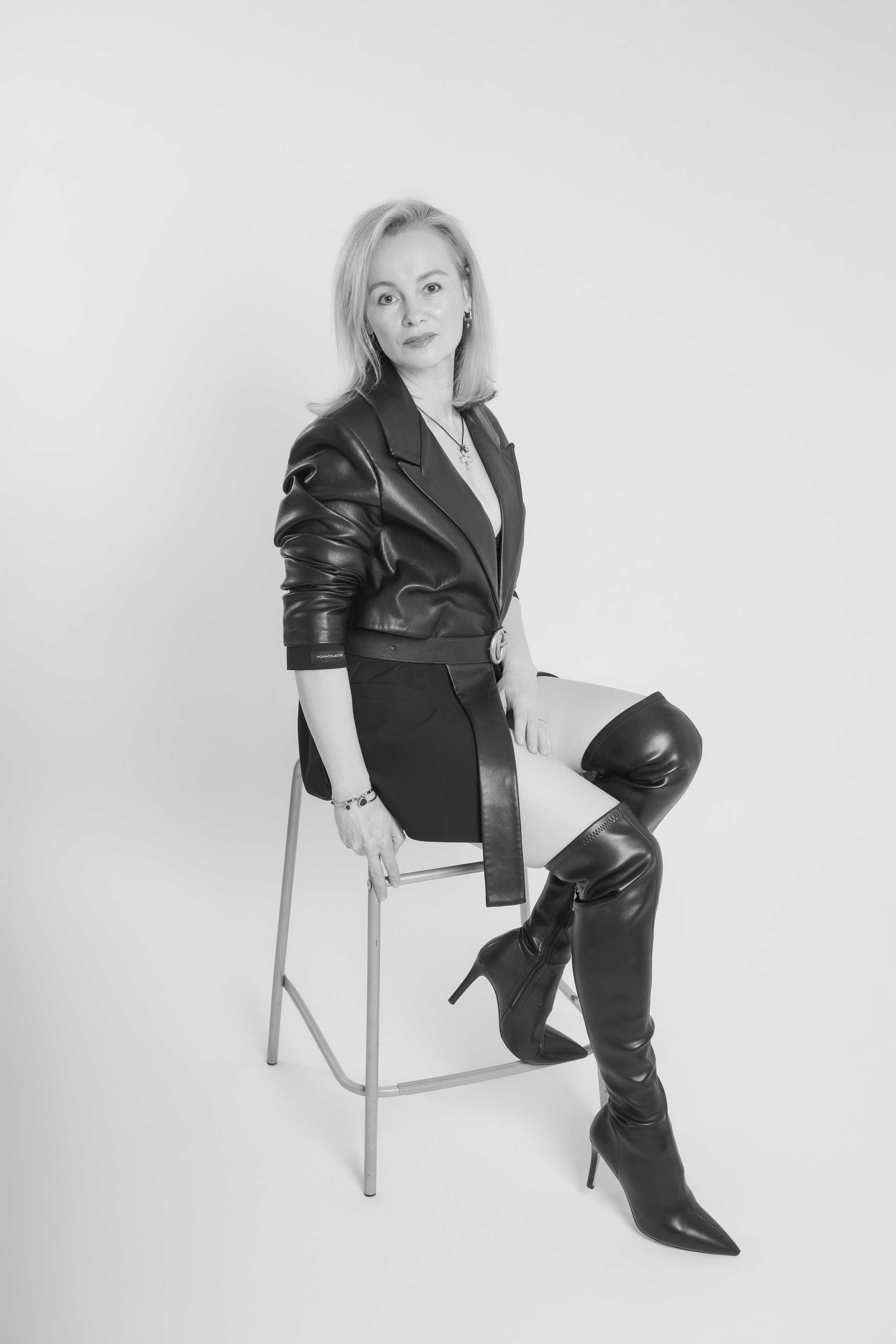 Черно-белая фотосессия