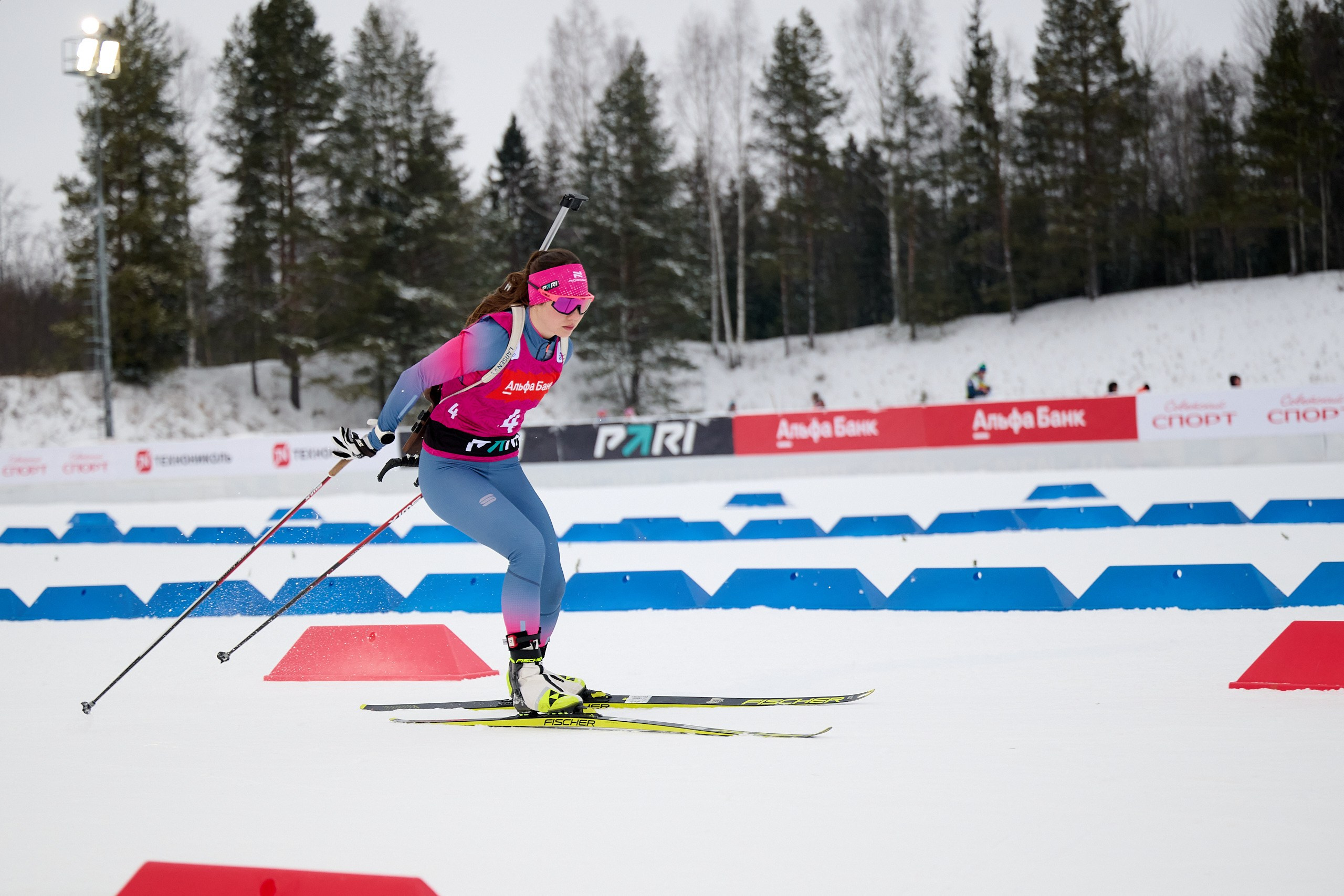 Биатлон. Чемпионат России — 2024/2025, 3-й этап, Ижевск. Ижевская винтовка. Спортивный репортажный фотограф в Ижевске Сергей Мерзляков