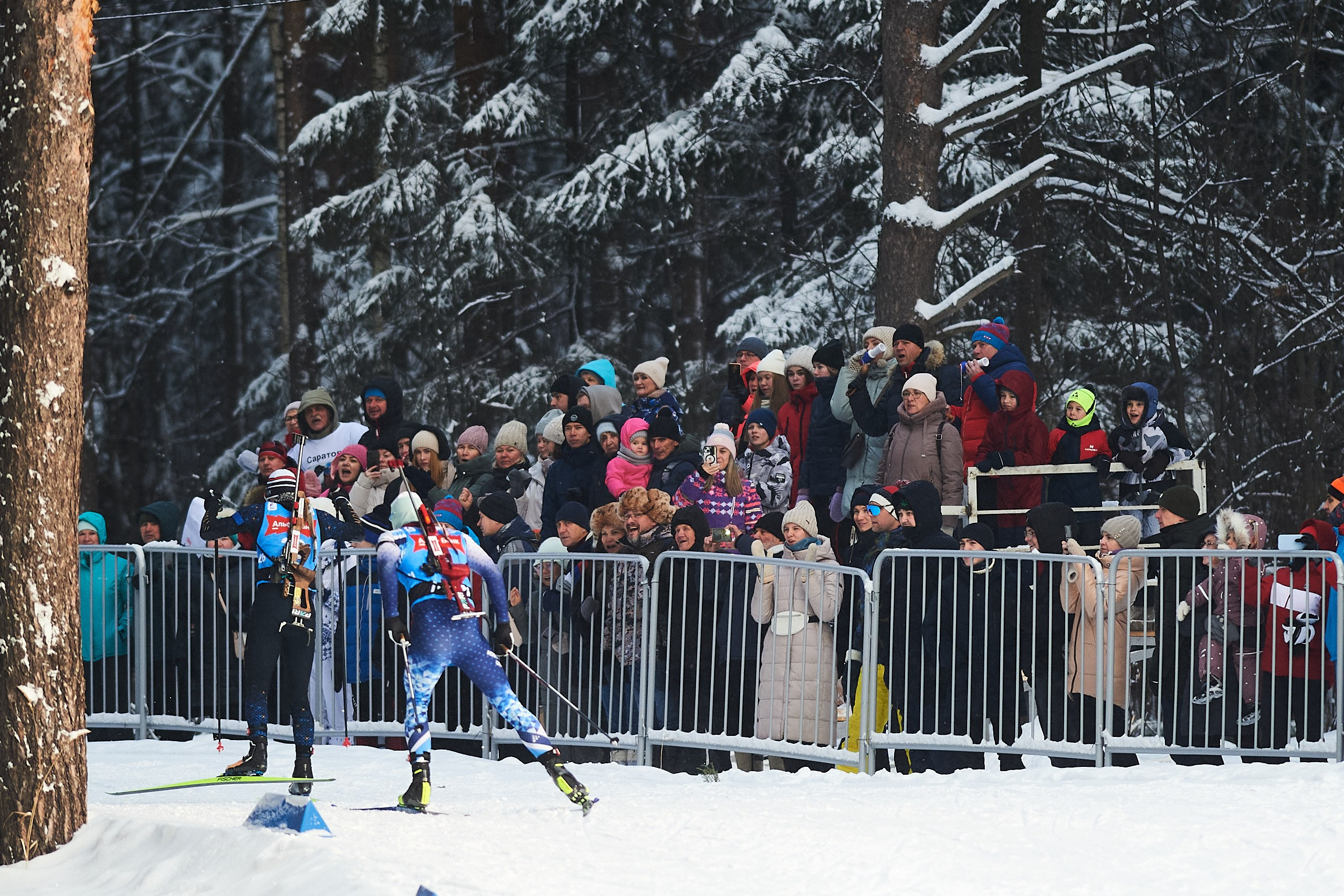 Биатлон. Чемпионат России — 2024/2025, 3-й этап, Ижевск. Спринт. Мужчины. Спортивный репортажный фотограф в Ижевске Сергей Мерзляков