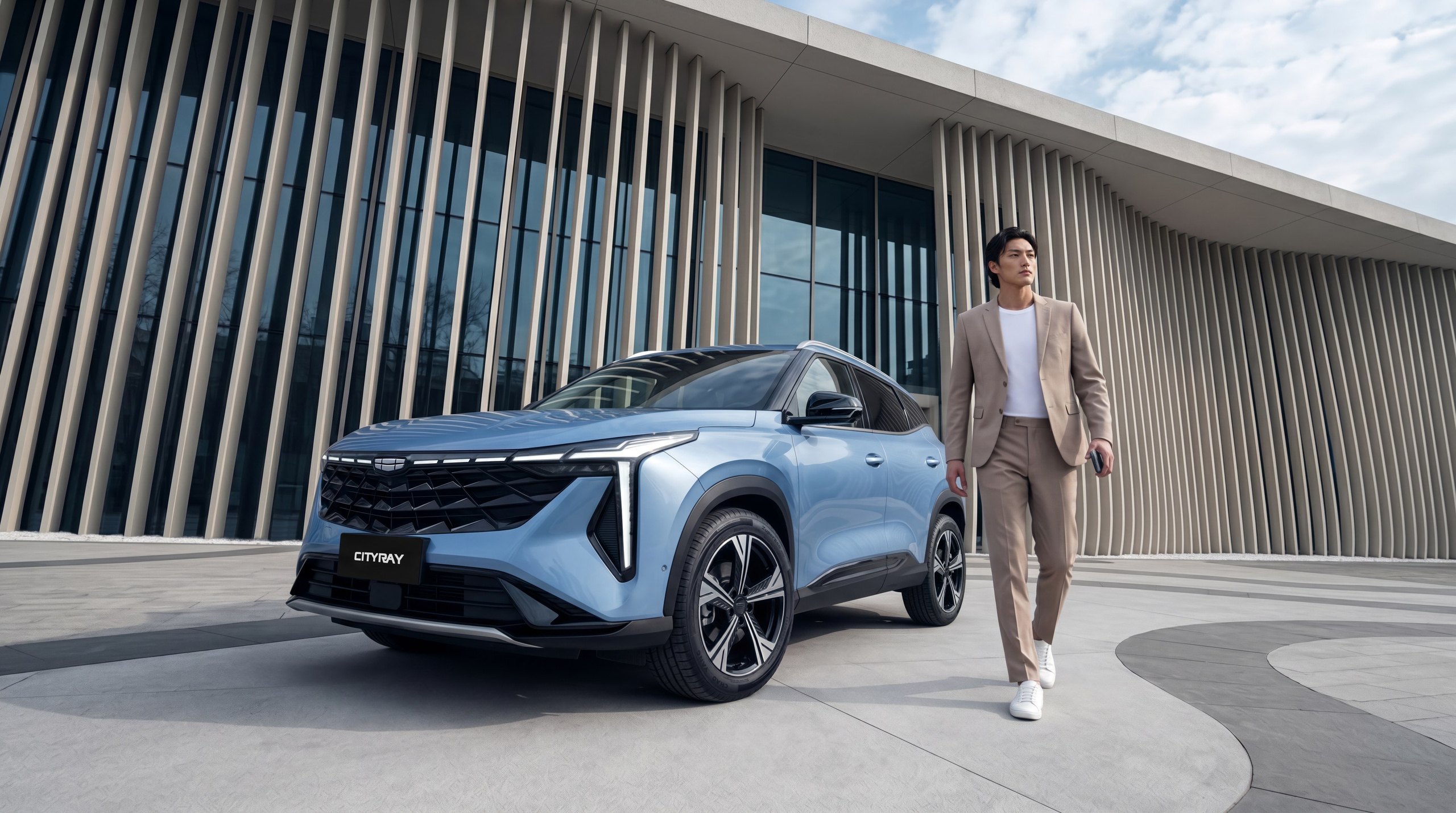 Geely Galaxy Cityray. Чен Станислав | Автомобильный фотограф | Алматы, Казахстан
