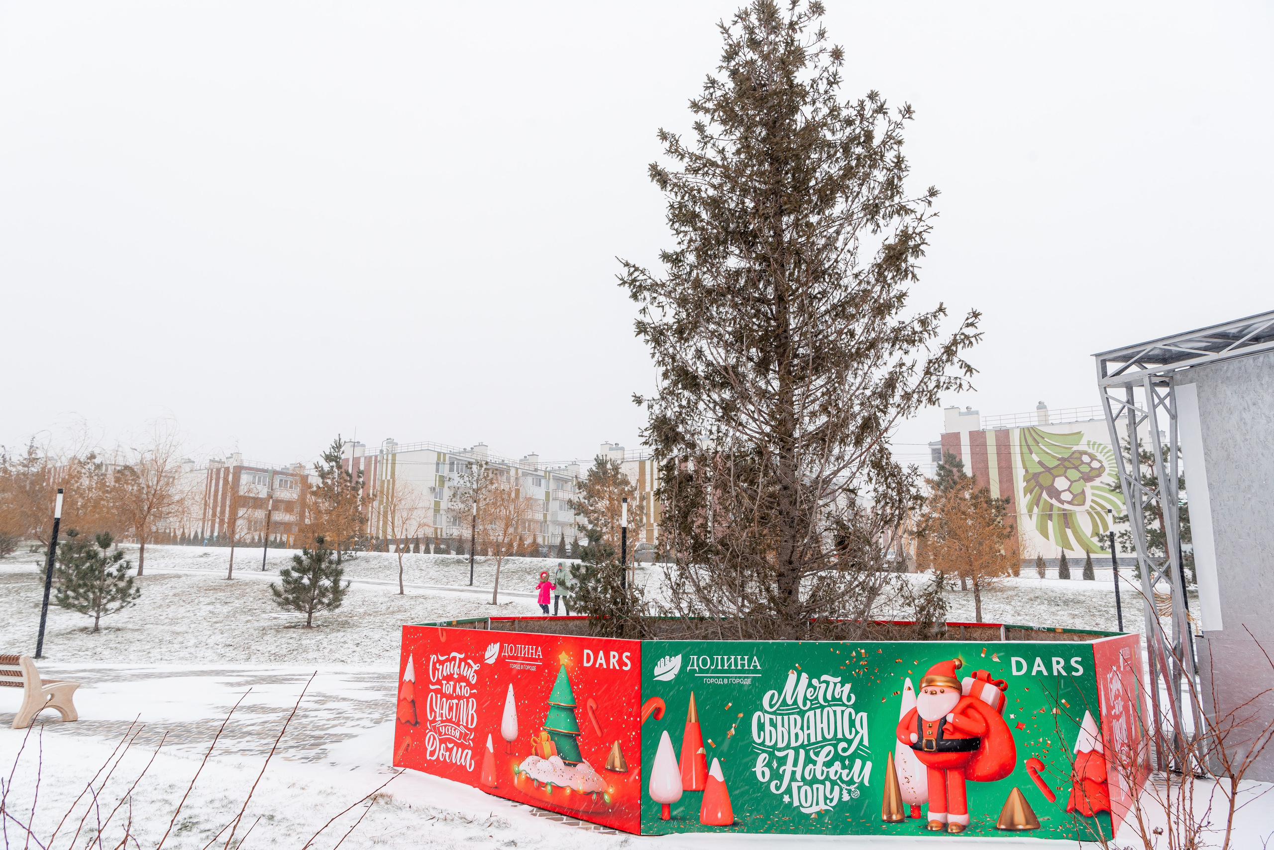 Зимняя съёмка улиц Родниковой Долины. Фотограф в Волгограде и Волжском Александр Горбань