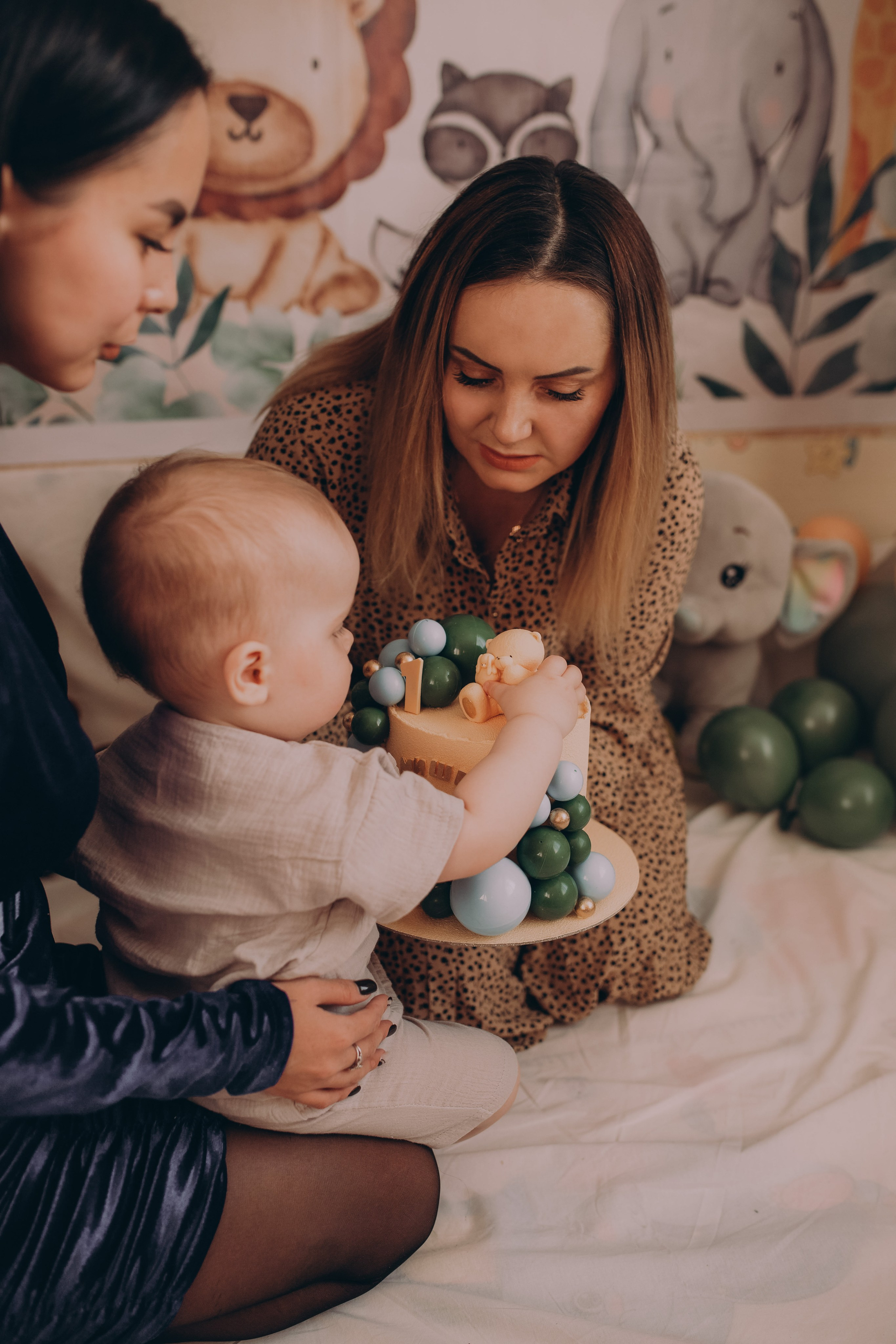 1 годик Мишеньке. Семейный и детский фотограф город Тында Дарья