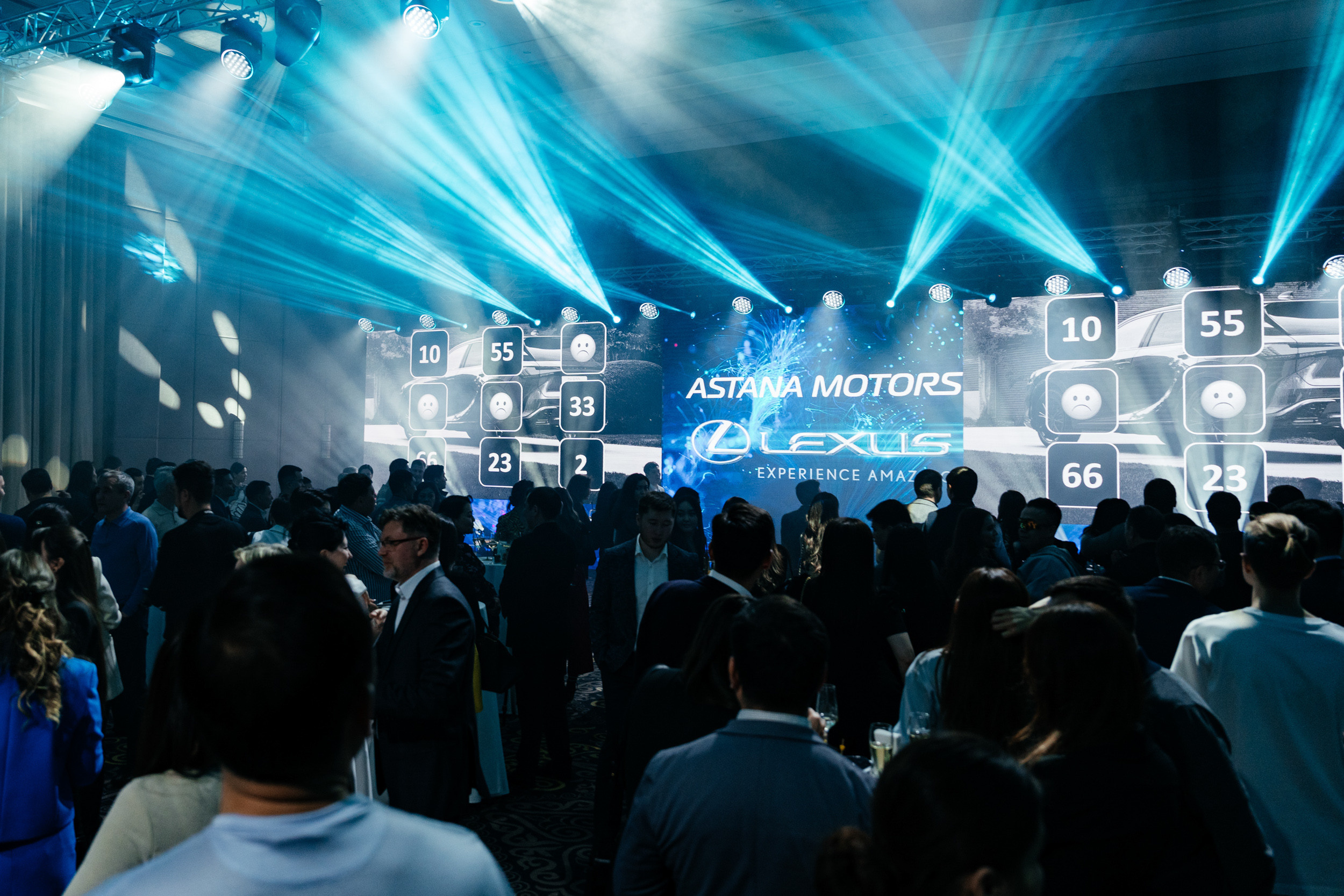 Презентация нового LEXUS 500h. Свадебный фотограф в Астане