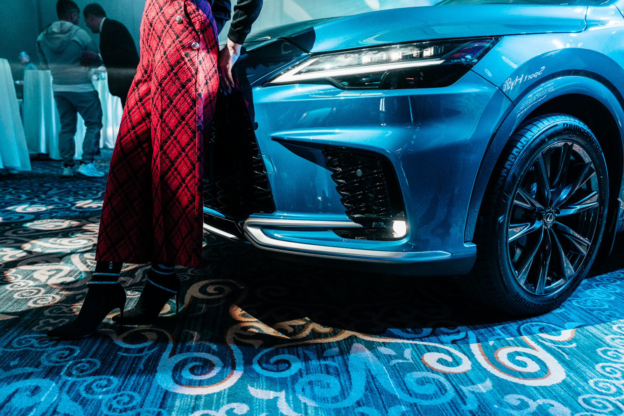 Презентация нового LEXUS 500h. Свадебный фотограф в Астане