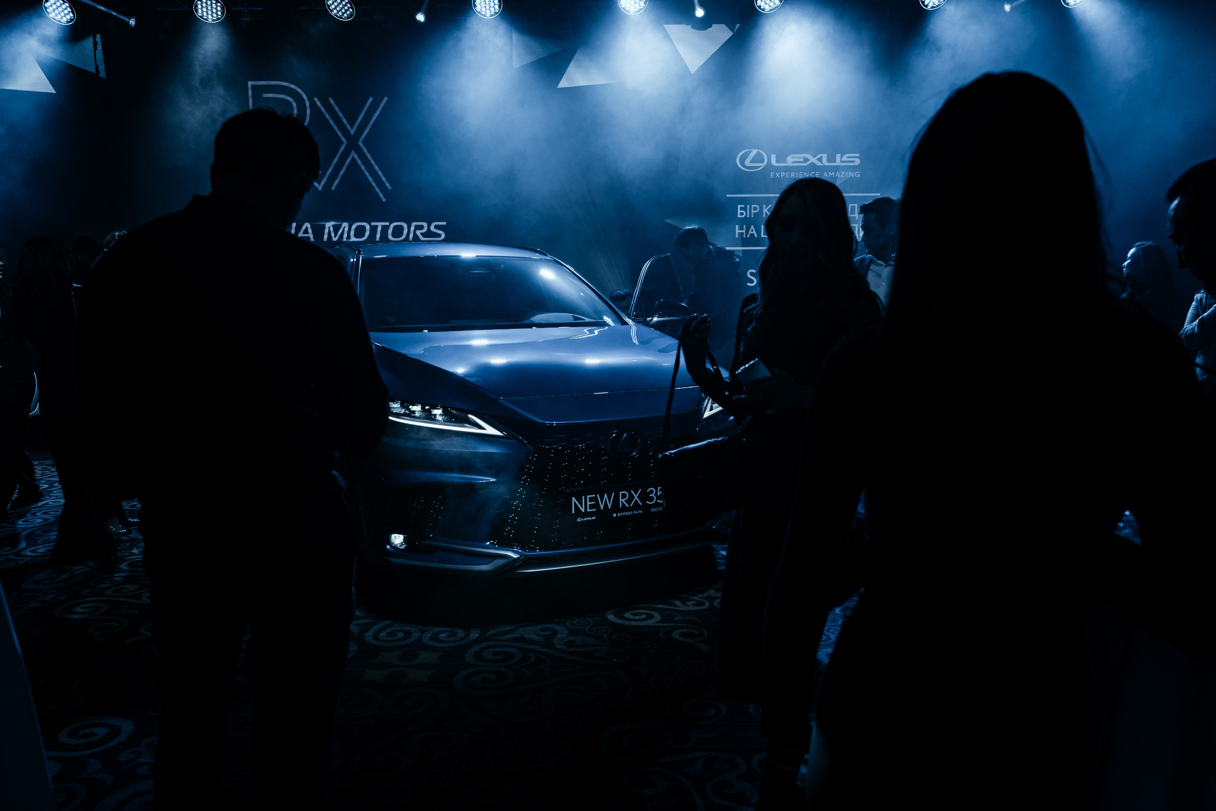 Презентация нового LEXUS 500h. Свадебный фотограф в Астане