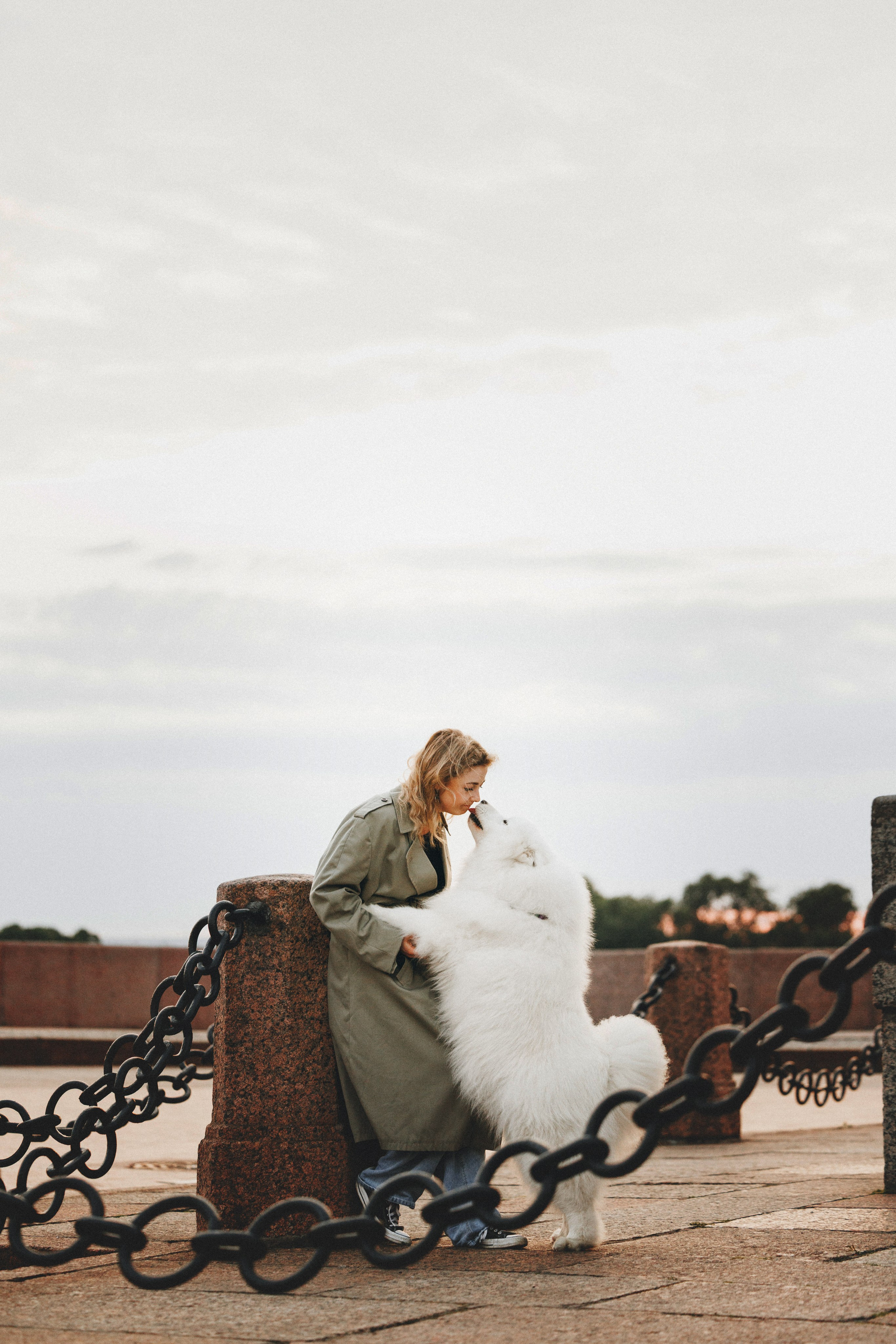 Женя и Цезарь. Фотограф анималист Осипчикова Мария