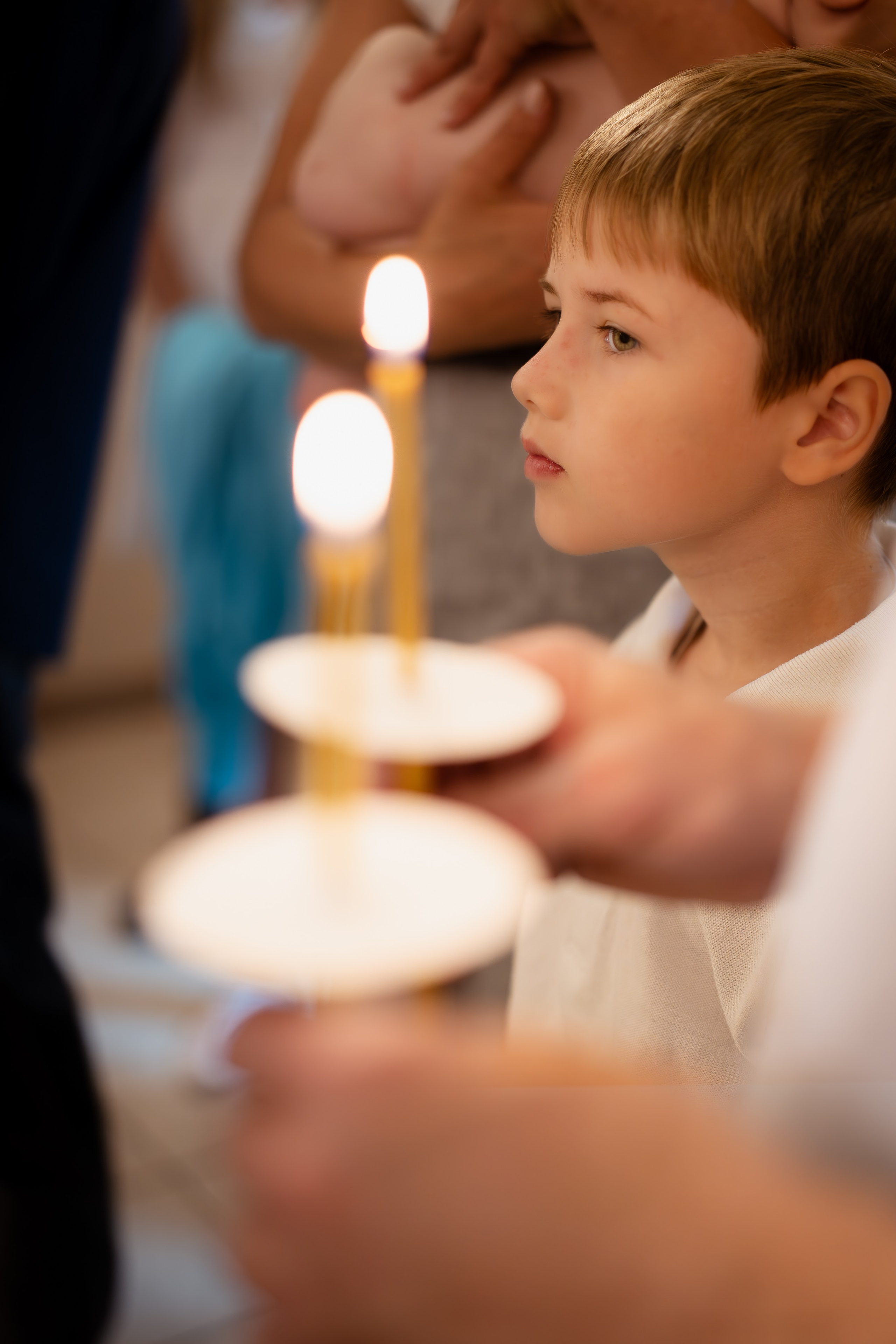 Съемки крещения. Иван Волохов