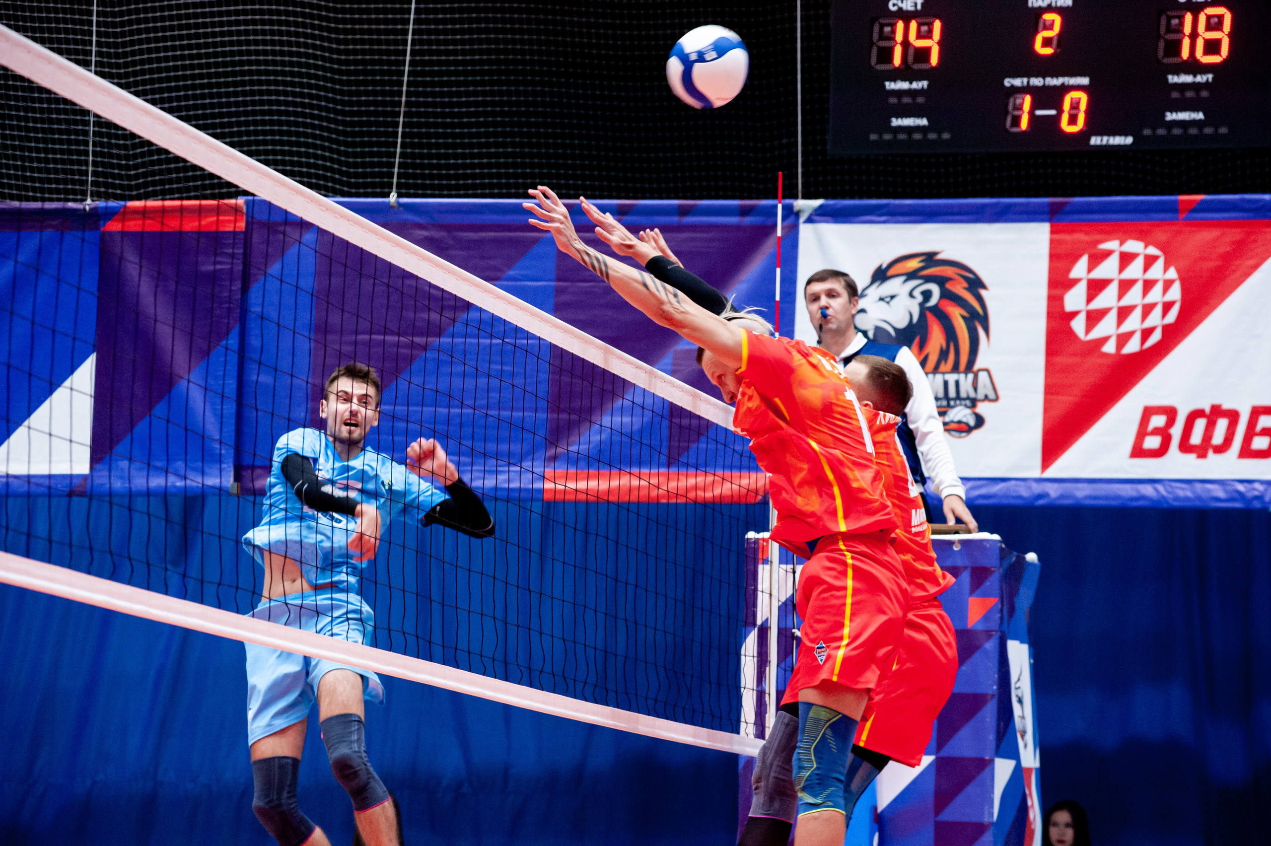 Чемпионат России по волейболу. Высшая лига А. Магнитка — Тюмень. Фотограф Магнитогорск Данил Семенов