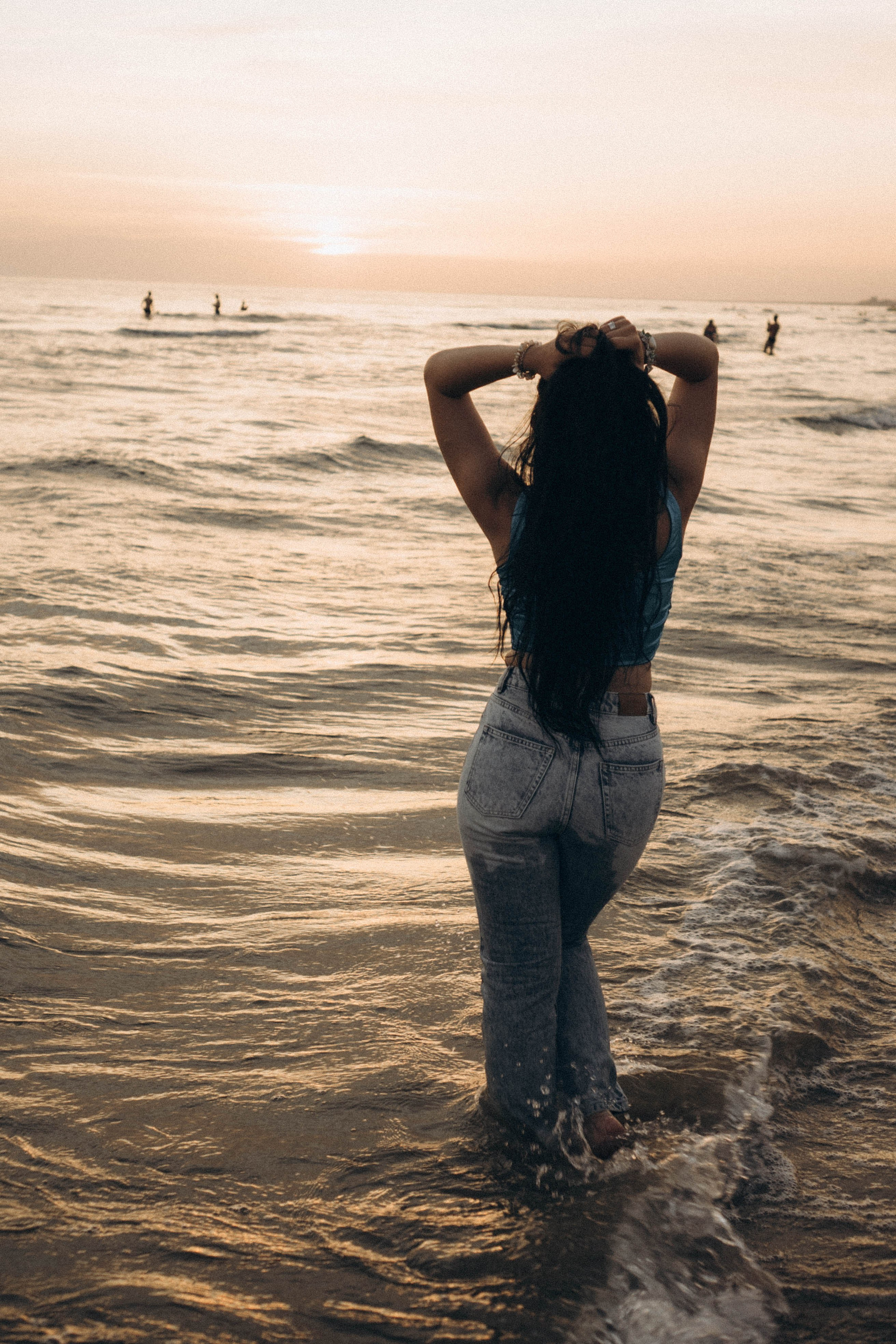 Июльский вечер на берегу черного моря. Профессиональный фотограф, Санкт-Петербург — Виктория Богомолова