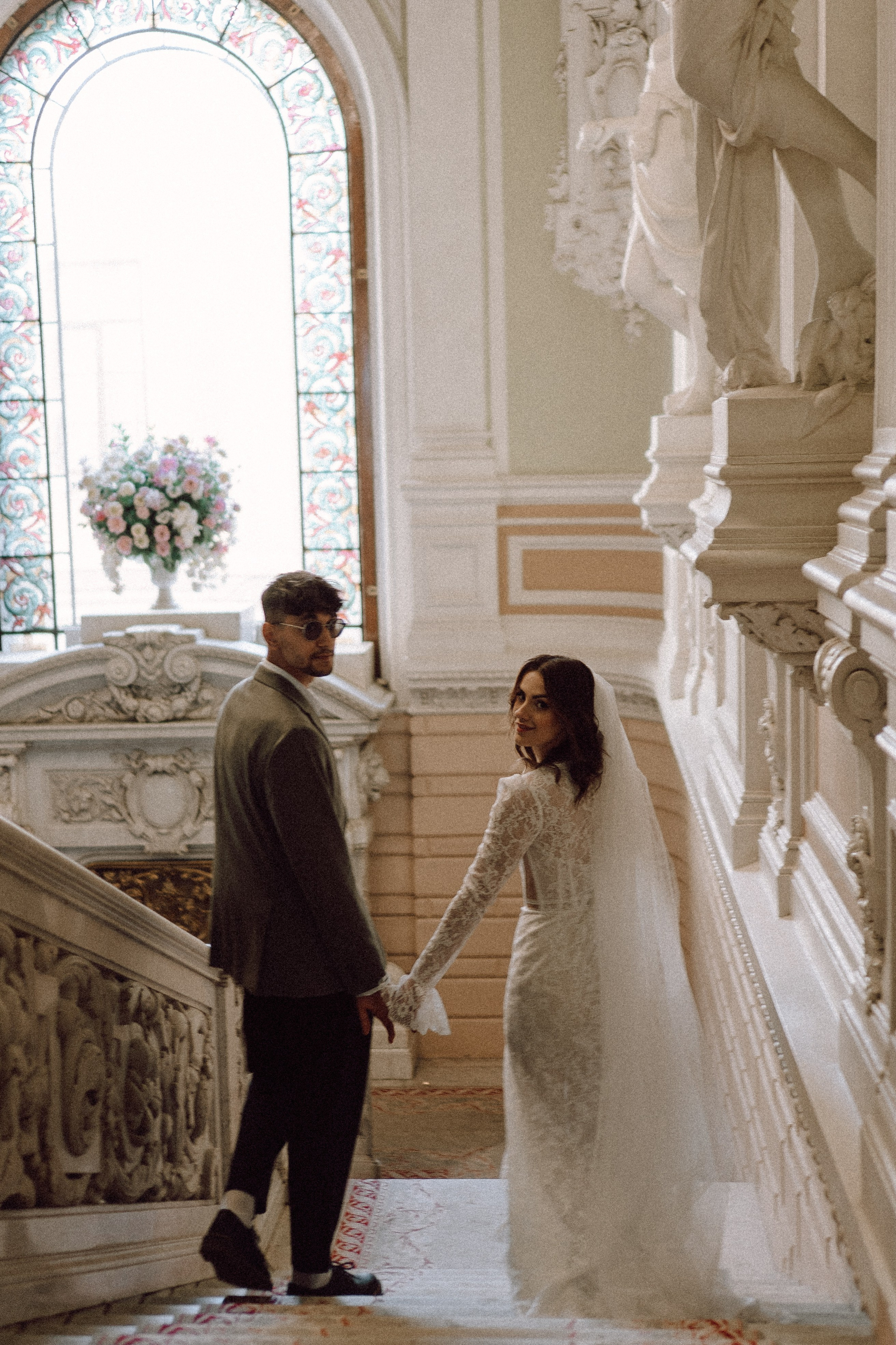 СВАДЕБНАЯ СЬЕМКА В ПЕРВОМ ДВОРЦЕ БРАКОСОЧЕТАНИЯ. Профессиональный фотограф, Санкт-Петербург — Виктория Богомолова