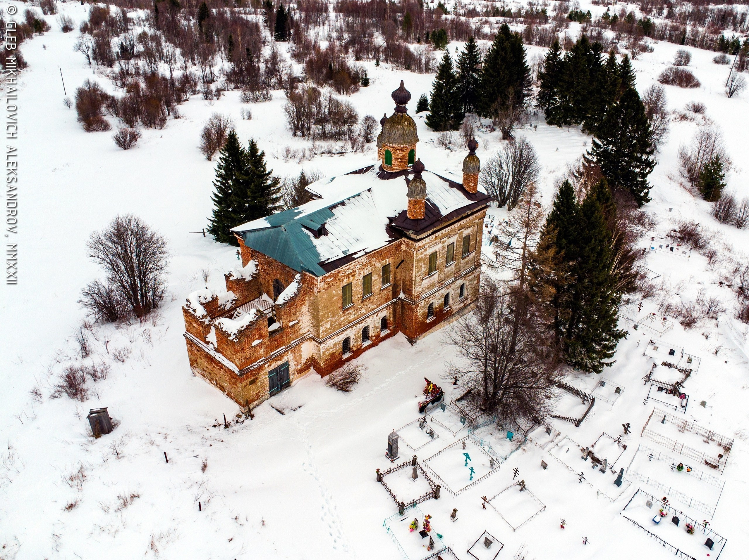 Гора (Меландово). Храм Троицы Живоначальной. Зодчество