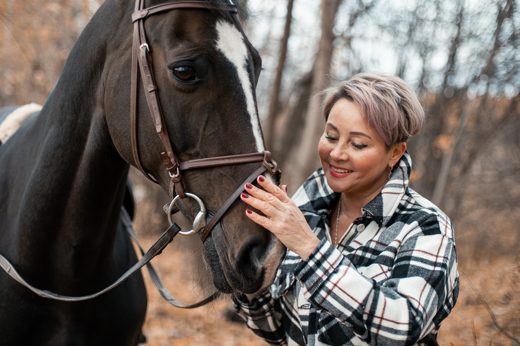 Прогулка с лошадью. Индивидуальный и семейный фотограф Ирина Москвичёва
