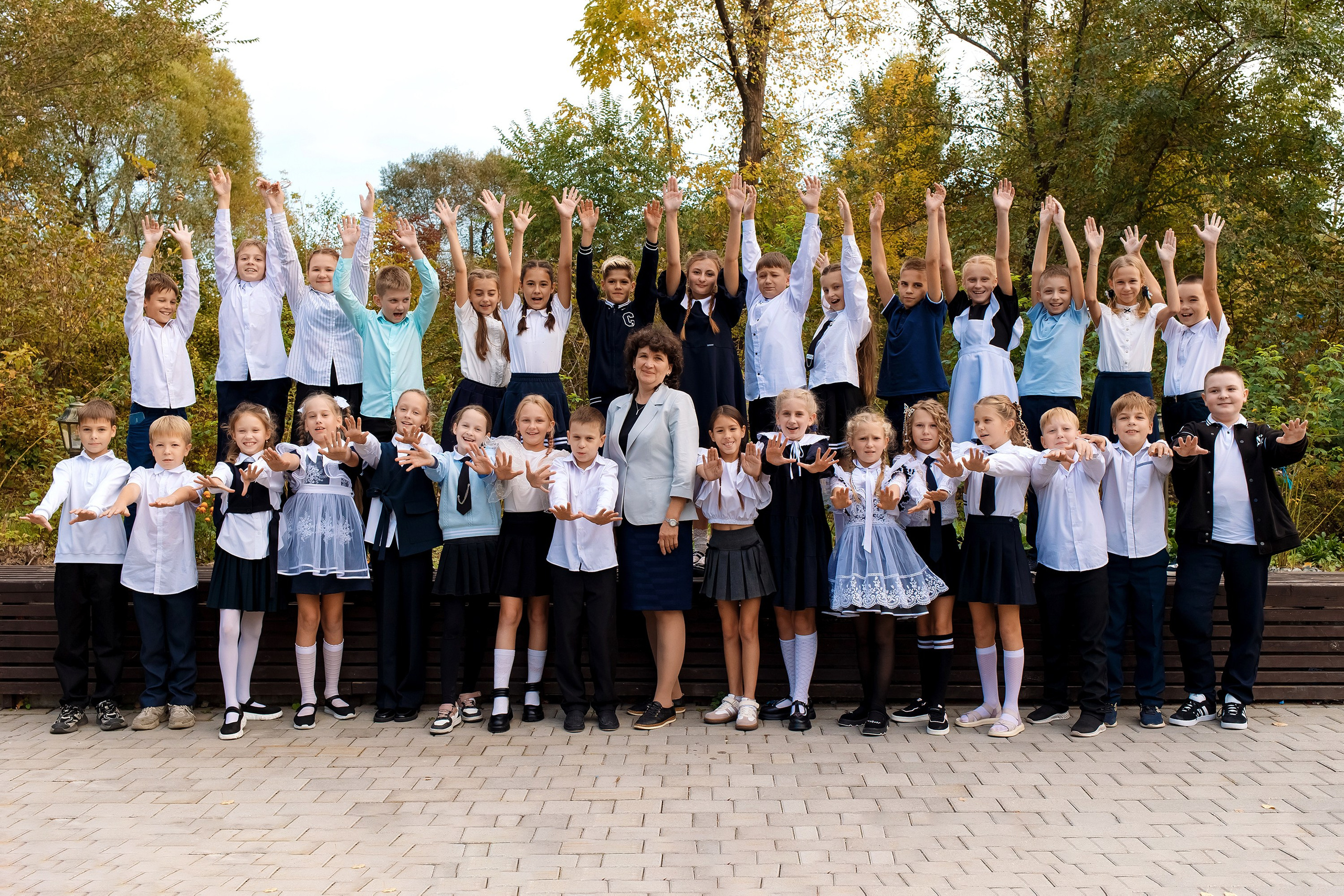 Школа 17, 4 класс. Фотограф Любовь Корниенко, Примоский край