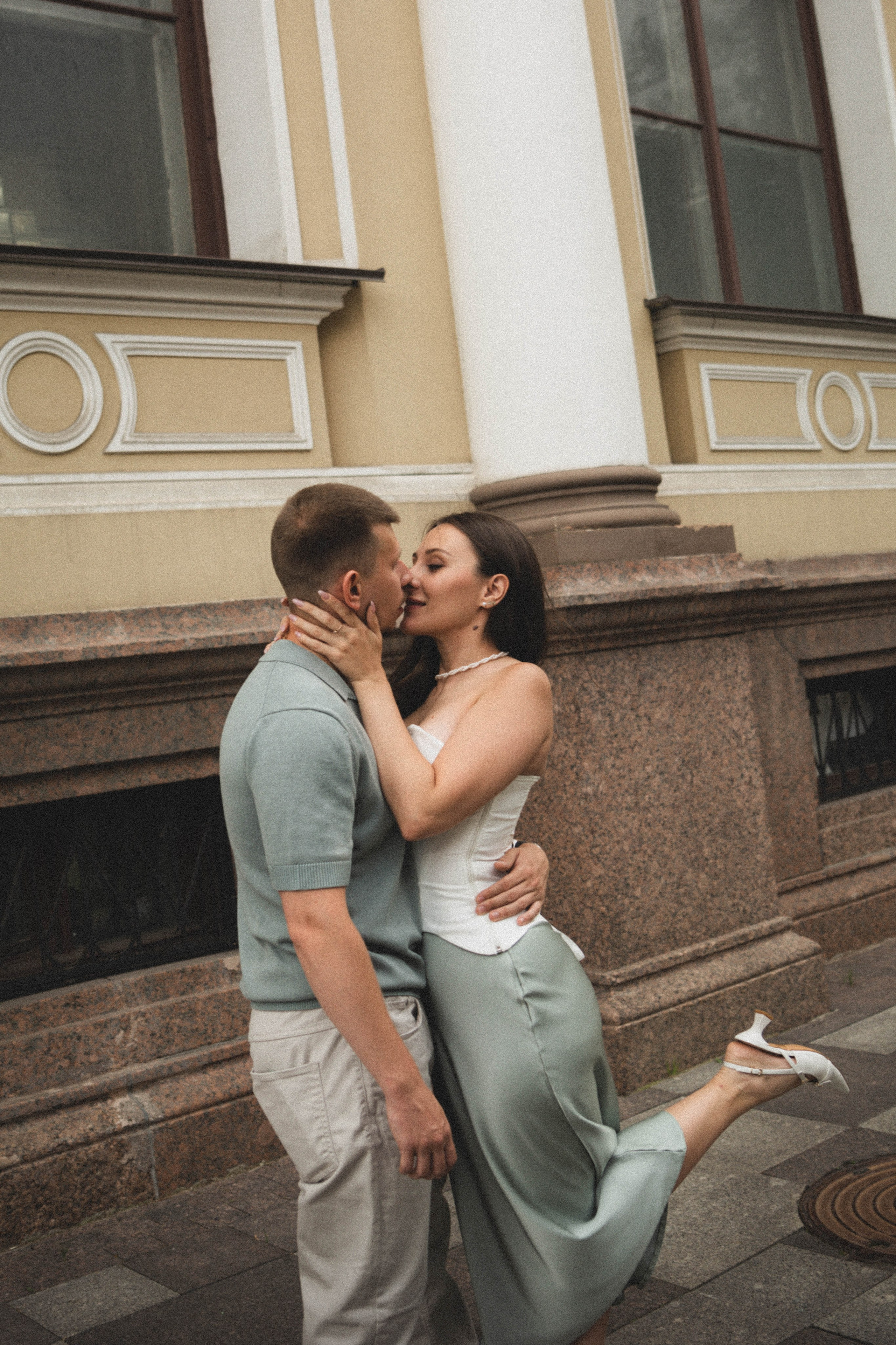 Love Story на Исаакиевской площади. Портретный фотограф в Санкт-Петербурге Наталья Родионова