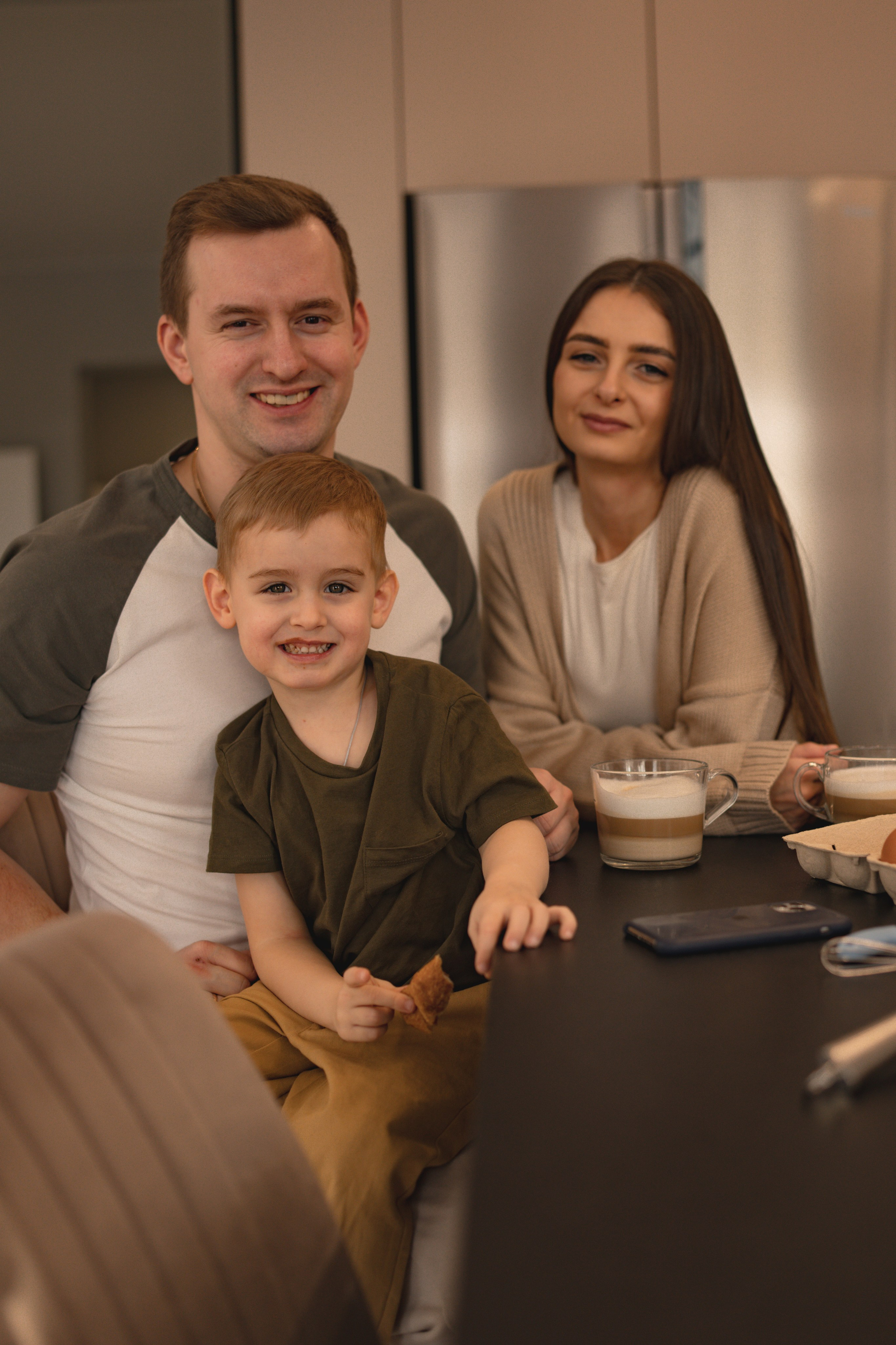 Домашняя съемка семьи Ксении и Алексея. Семейный и портретный фотограф в Санкт-Петербурге Татьяна Гримоть