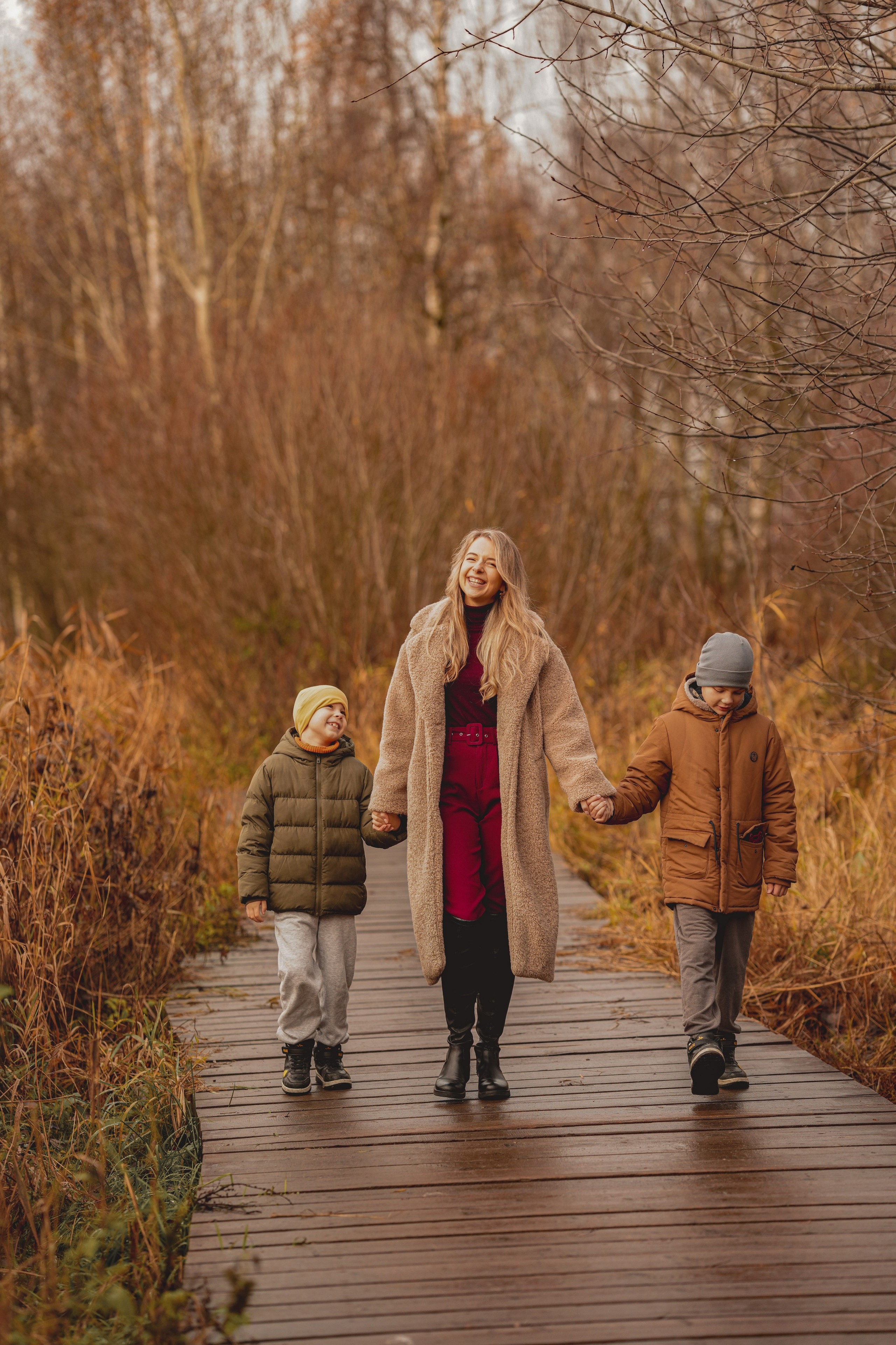 Осенняя история одной прекрасной мамы сыновей. Семейный и портретный фотограф в Санкт-Петербурге Татьяна Гримоть