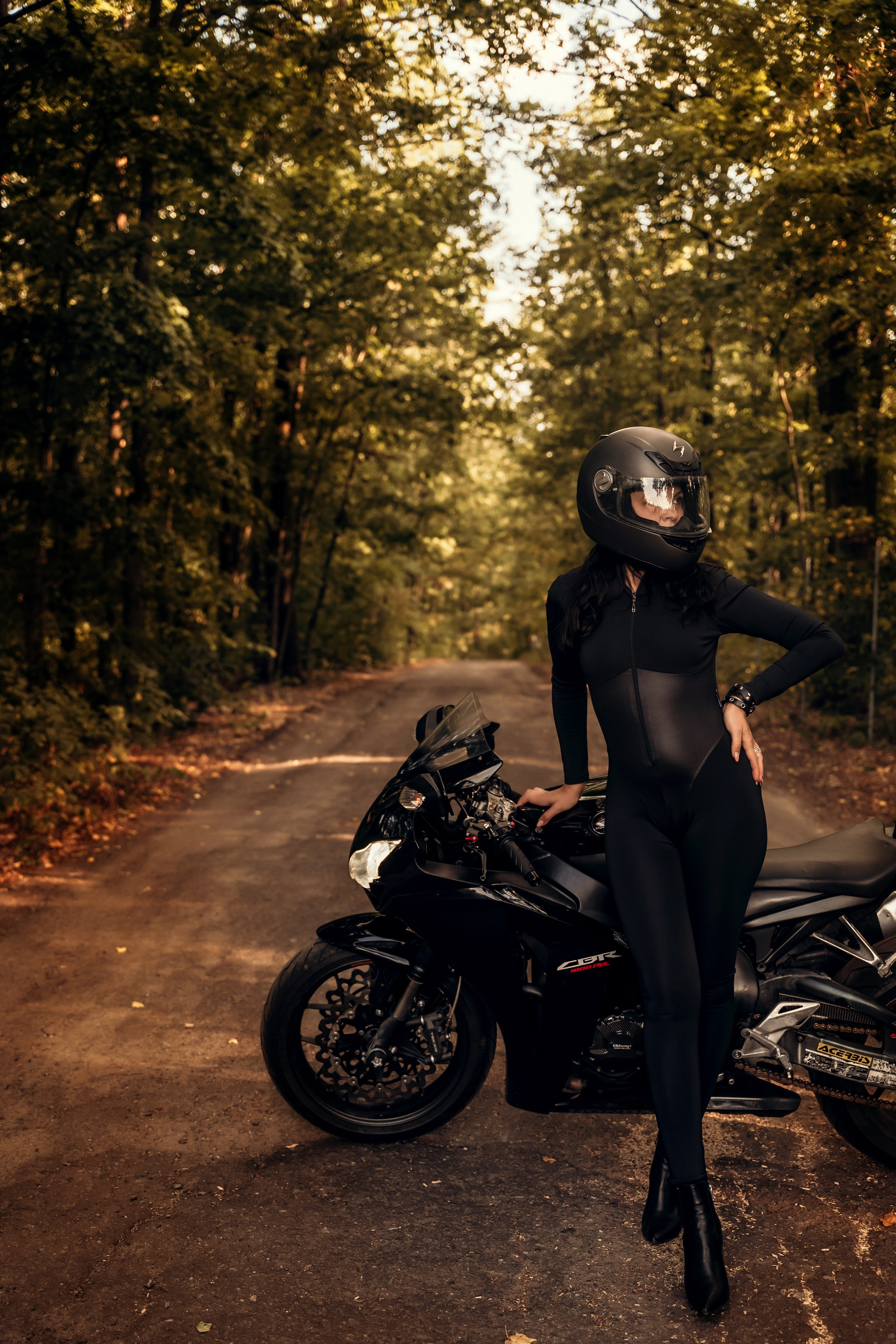 Марина, Фотосессия с байком. Семейный фотограф в Белгороде Амелина Алина