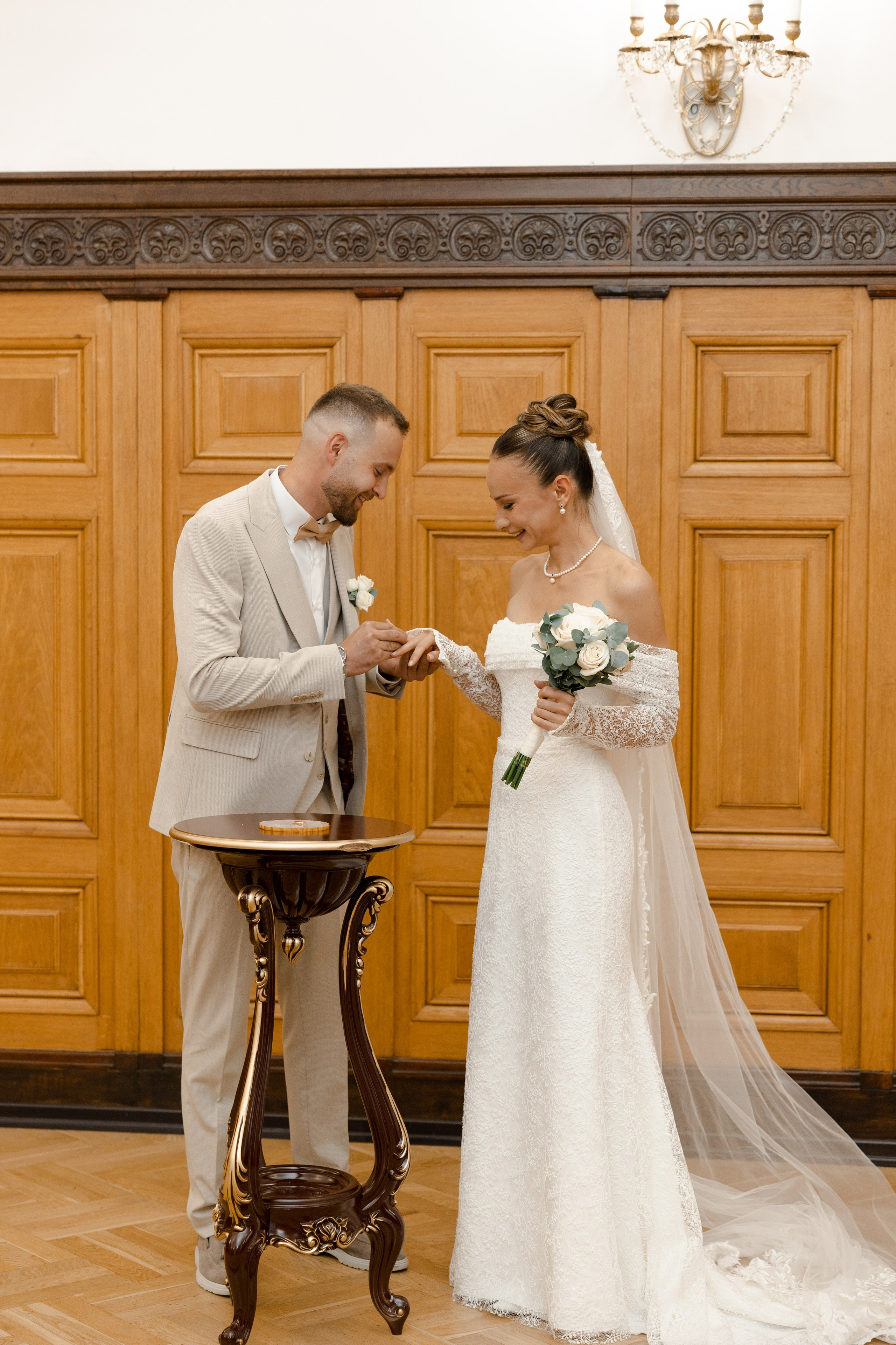 Стильная свадебная фотосессия. Свадебный фотограф в Москве Полина Лелетко