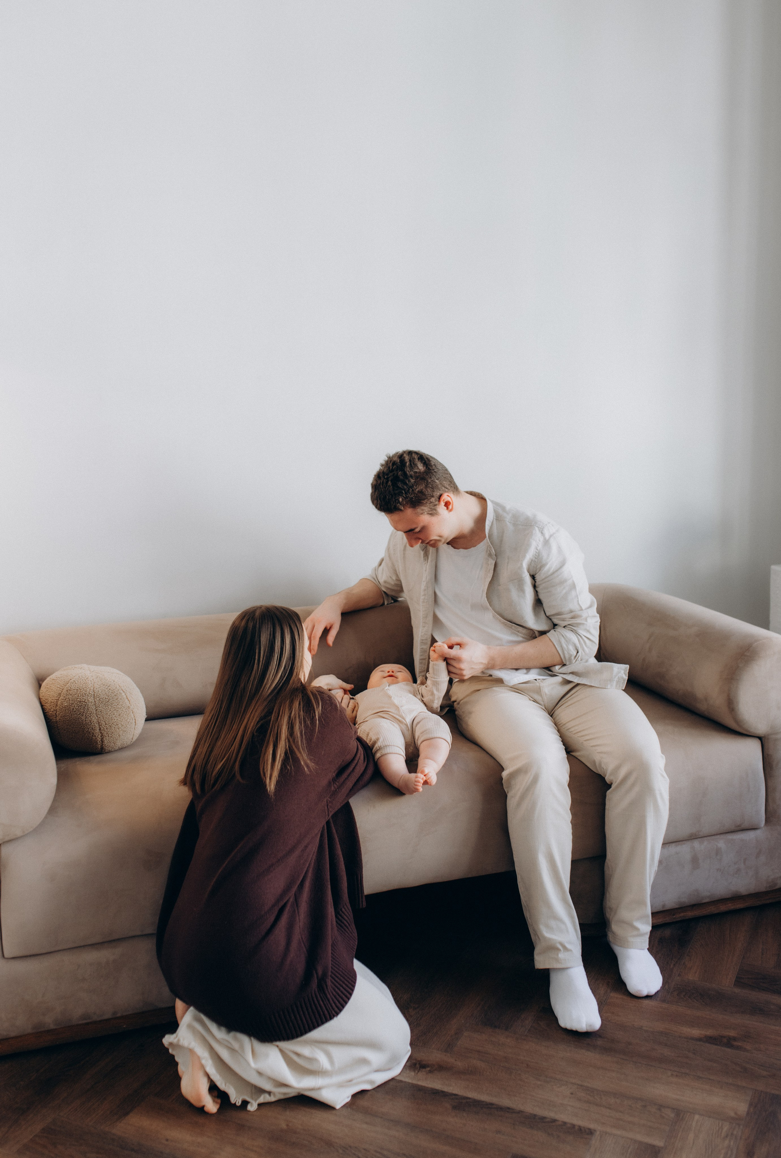 Малышке Милене полгода. Фотограф Винокурова Кристина в Санкт-Петербурге