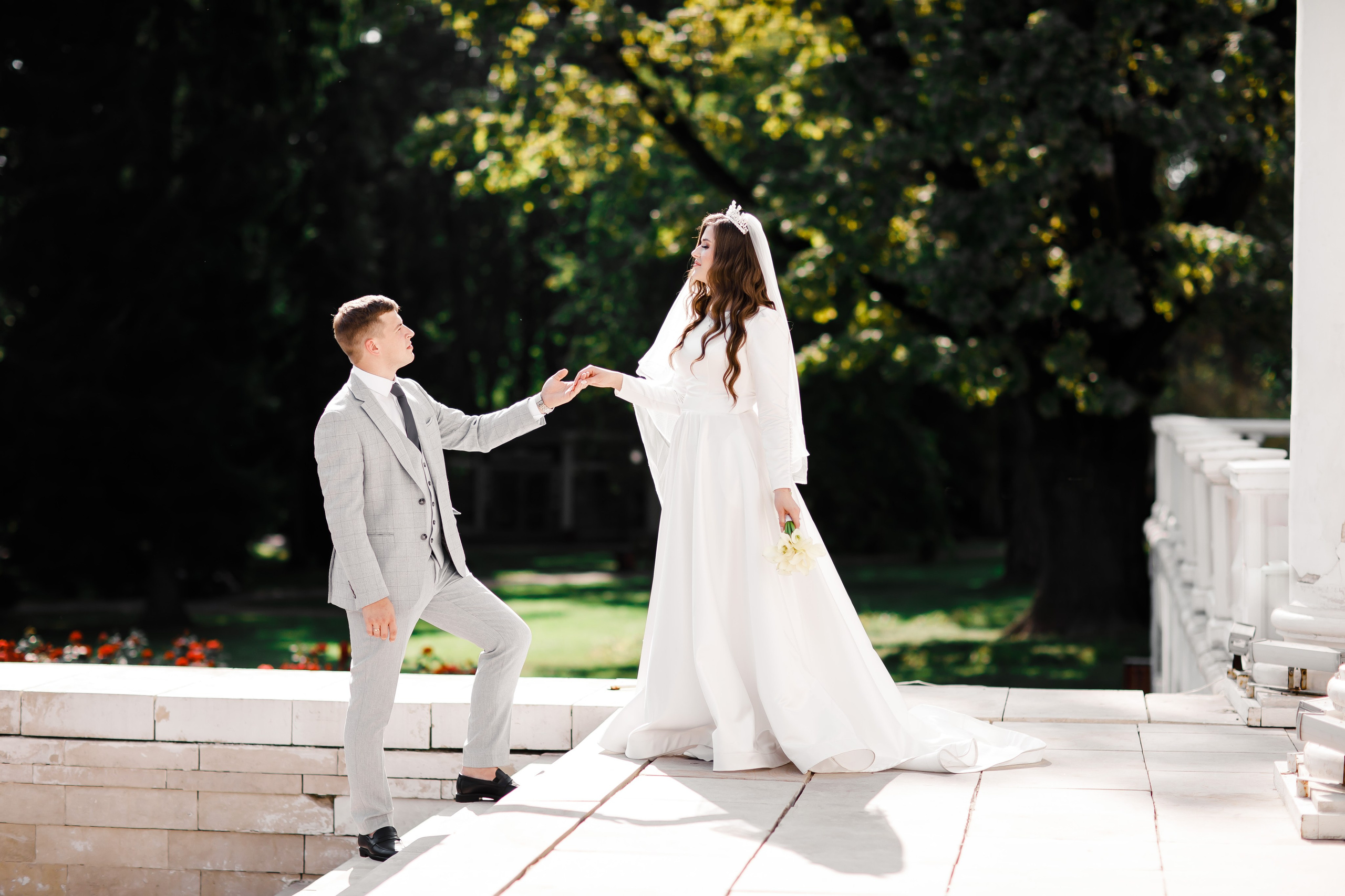 Лика и Иван|Усадьба Остафьево. Свадебный фотограф Серпухов — Москва Ольга Васильева