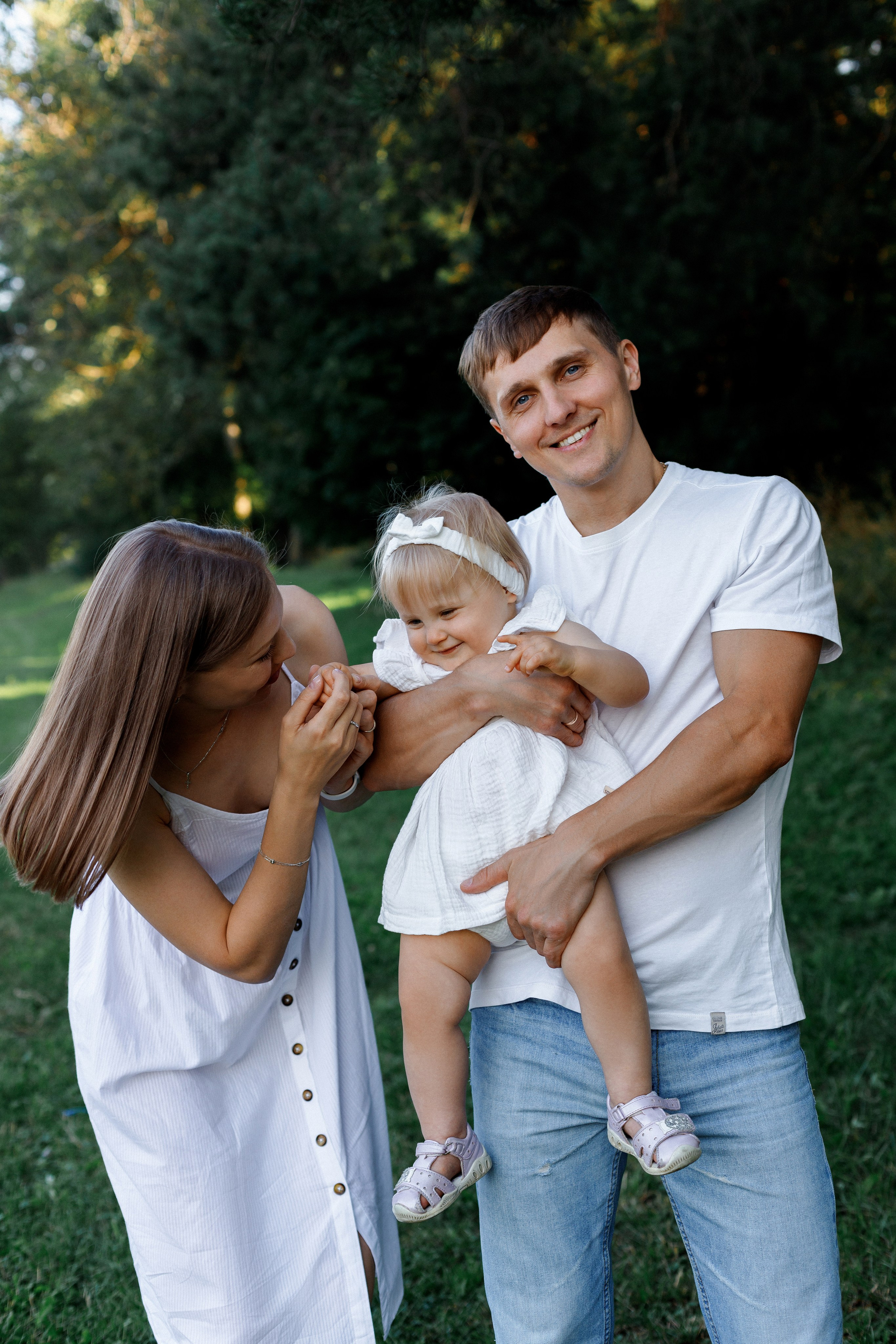 Летняя семейная фотосессия. Фотограф Александра Сыщенко