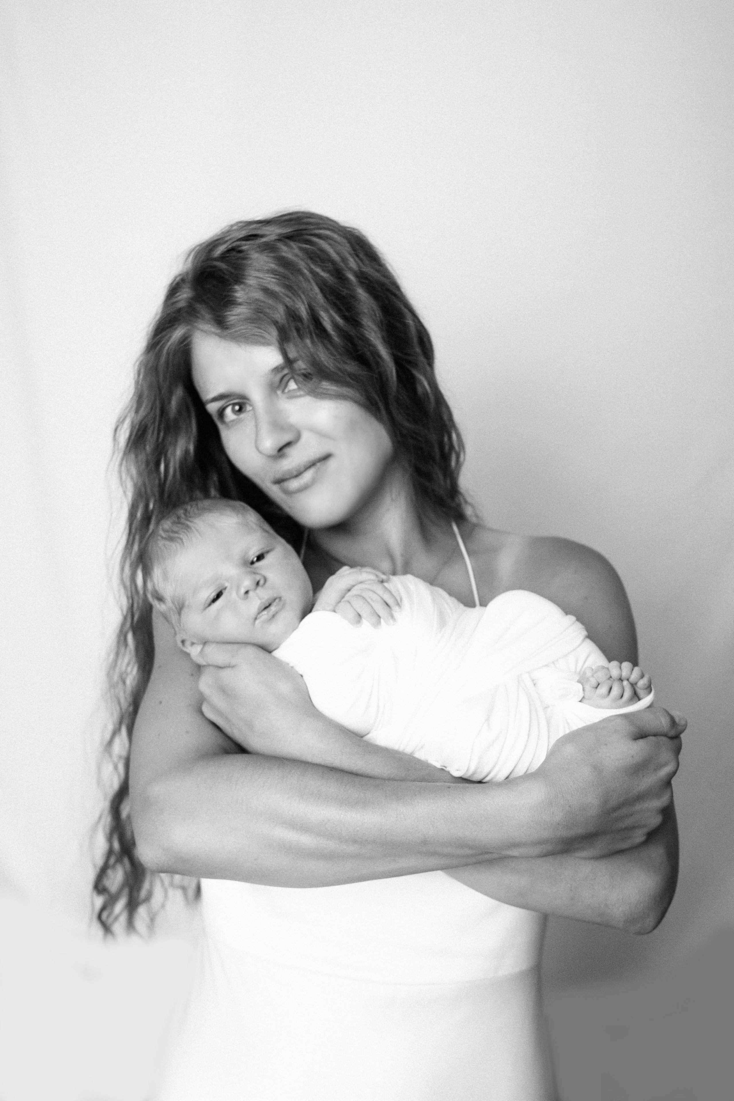 Мама с малышом милое фото