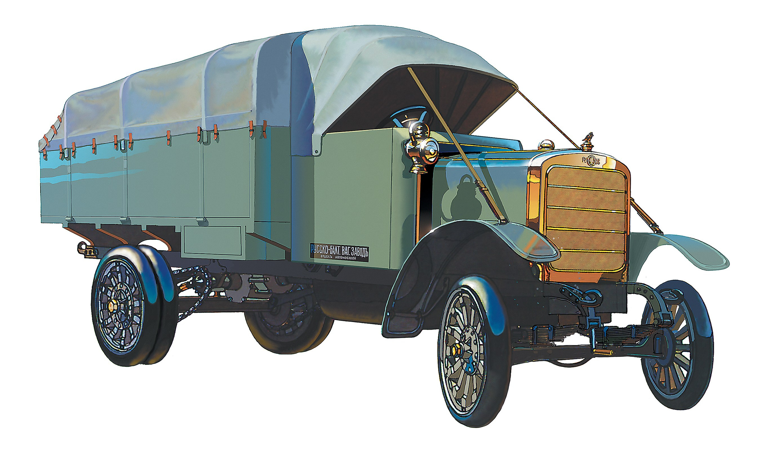 Серия рисунков для журнала «За рулем». Главная