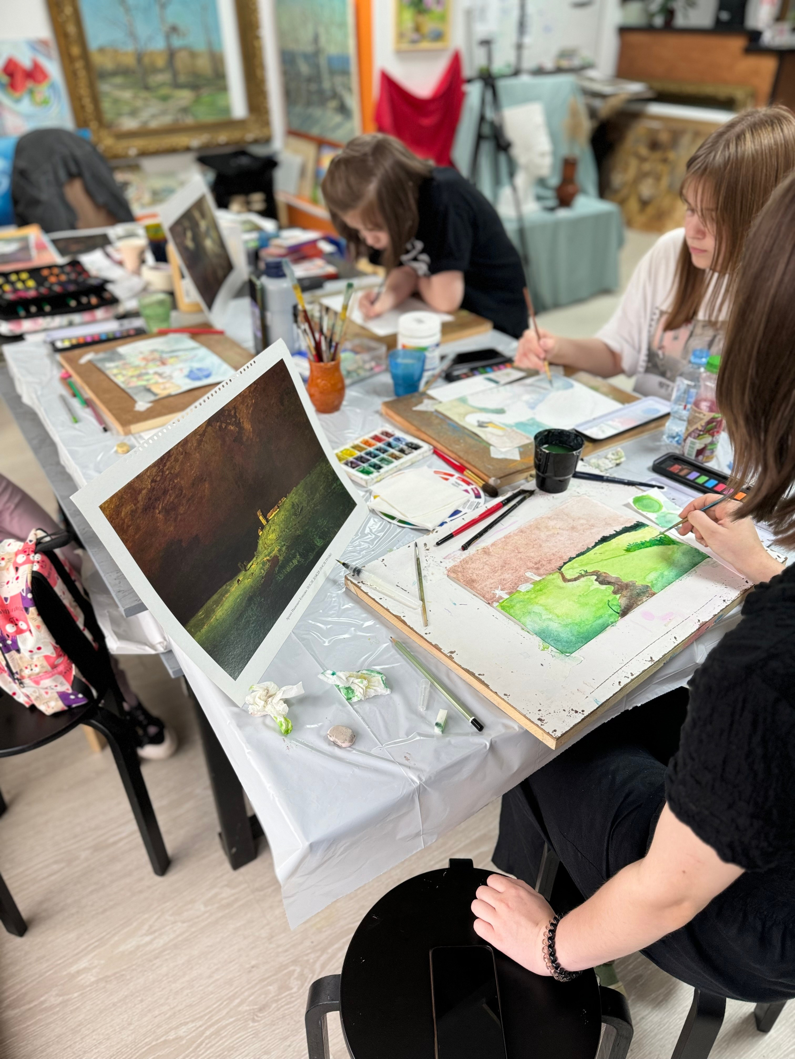 Приглашаем в арт-лагерь в Москве для детей!. Арт-вечеринки и мастер-классы в Москве для взрослых и детей