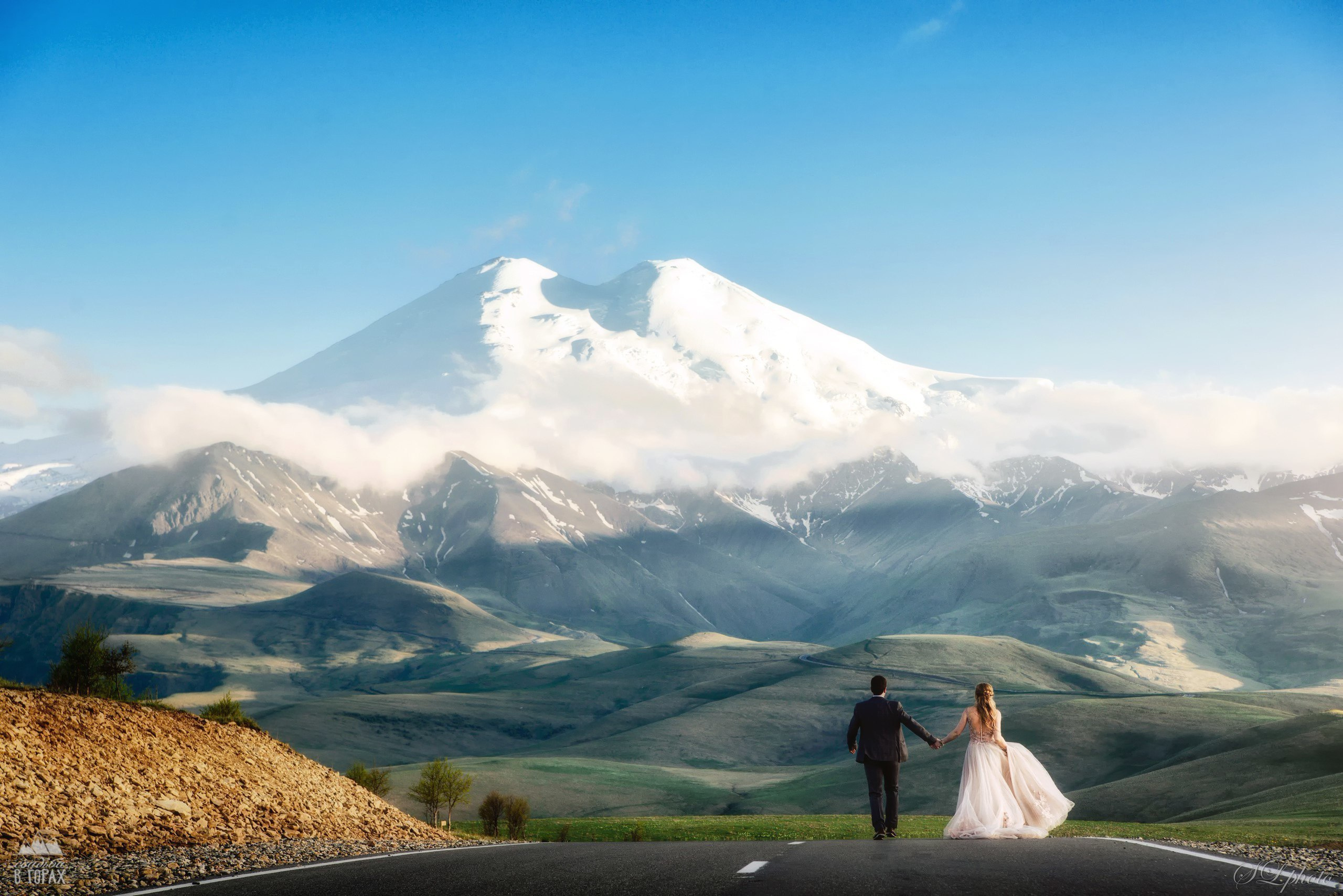 Горные и европейские свадьбы (сборное). Свадебный и travel фотограф в Волгограде, Сочи, Домбае, Европе