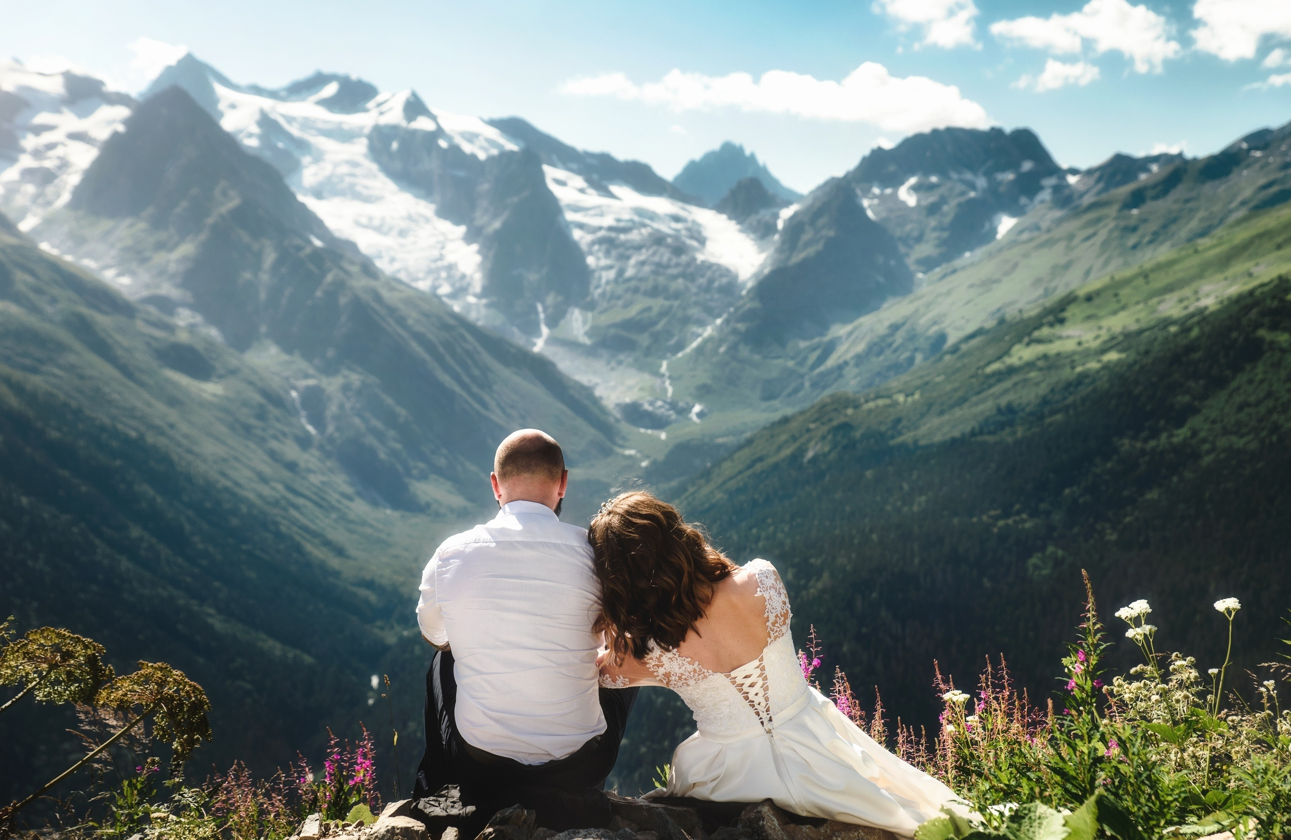 Горные и европейские свадьбы (сборное). Свадебный и travel фотограф в Волгограде, Сочи, Домбае, Европе
