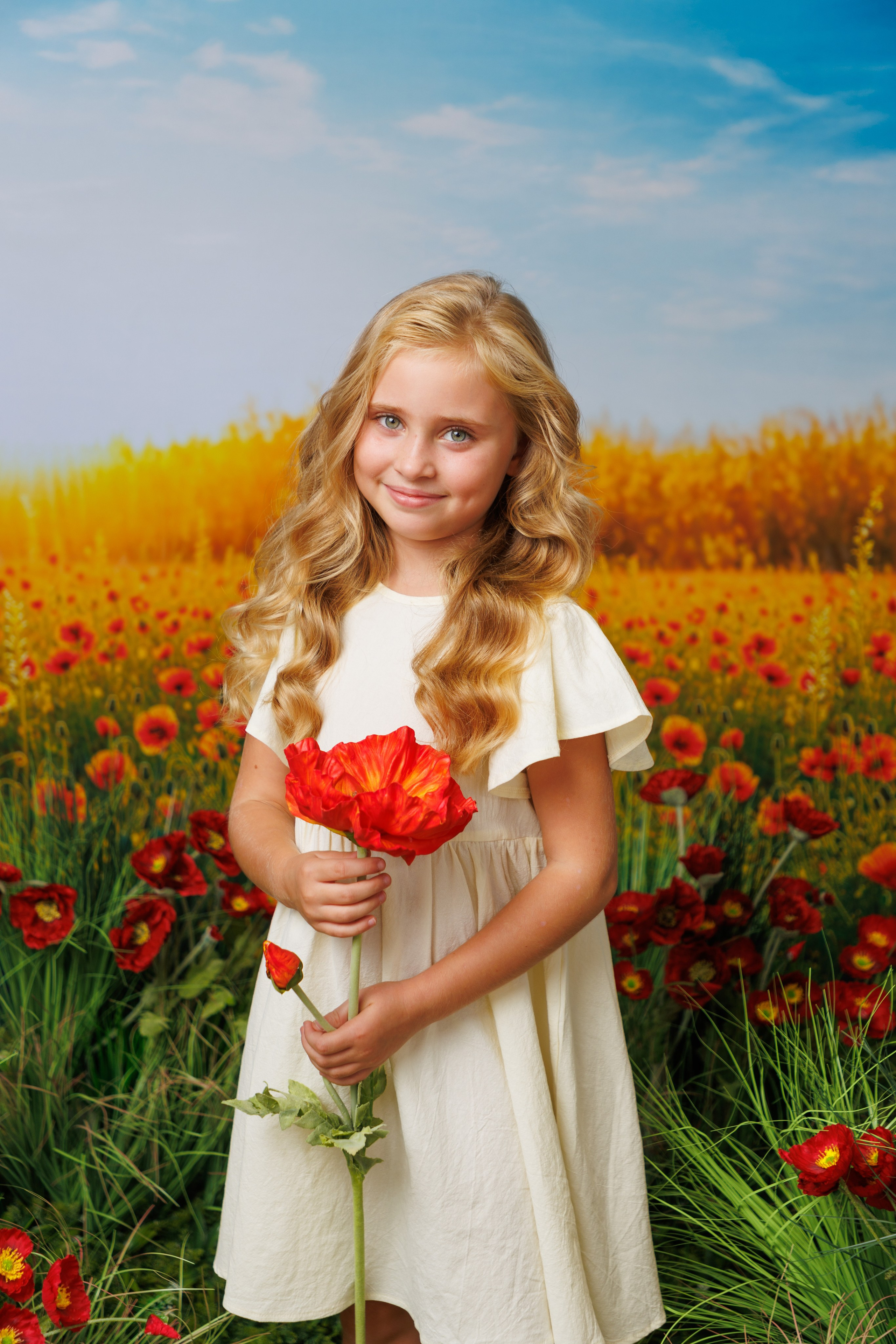 Маки. Детская фотостудия Москва