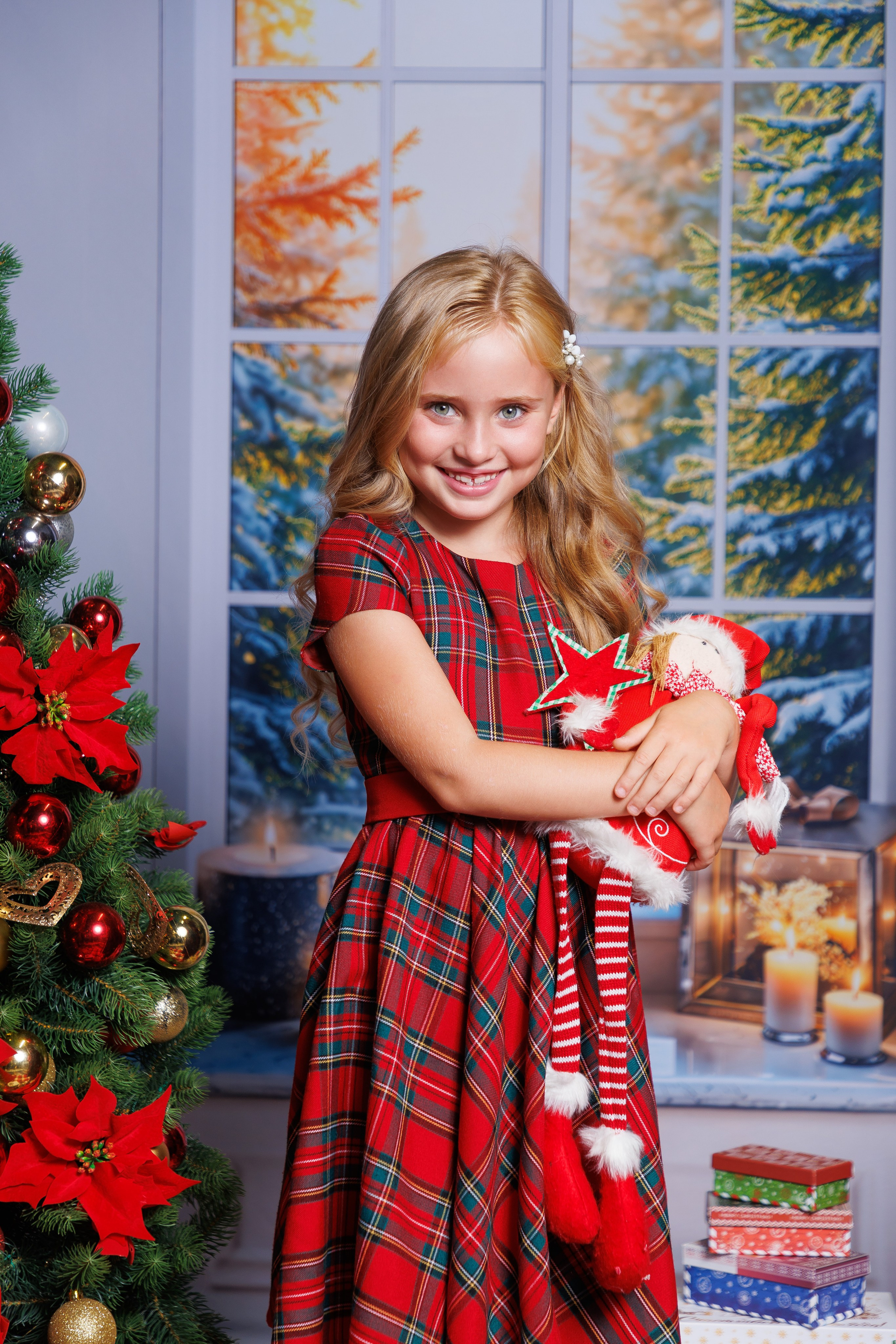 Рождество. Детская фотостудия Москва