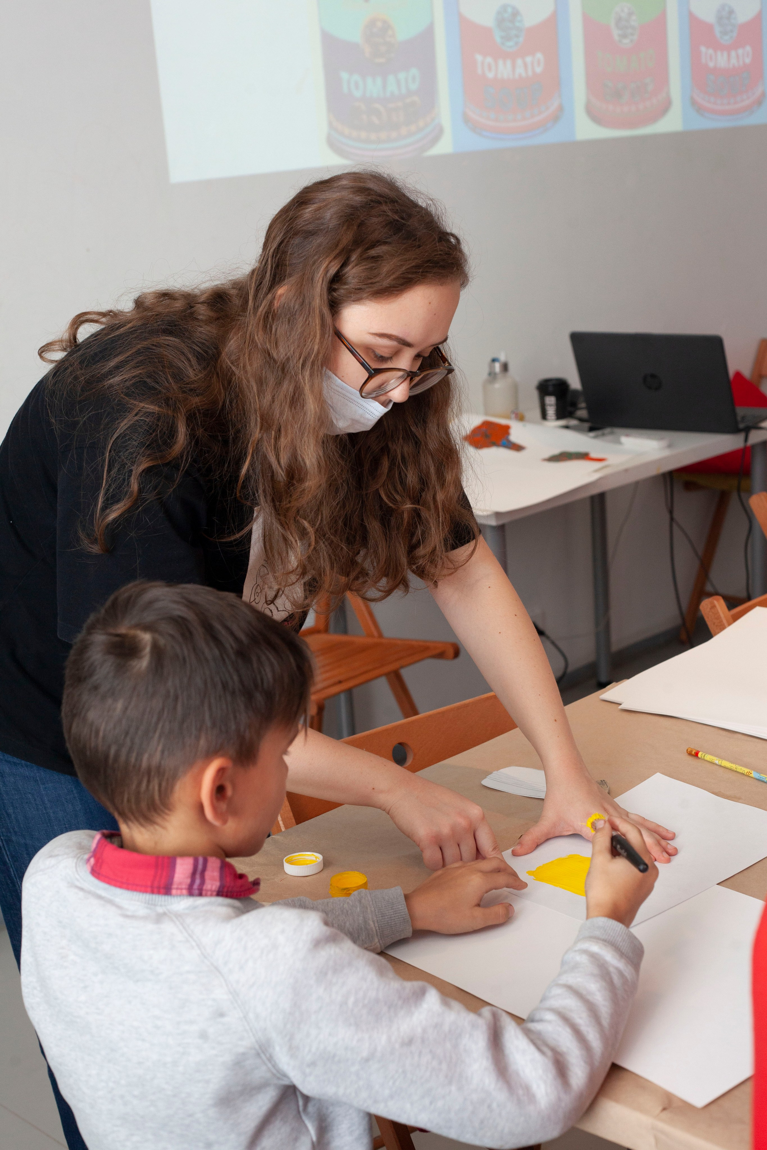 Детский мастер-класс в ММОМА. Stanislav Baryshev — People. Emotions. Atmosphere