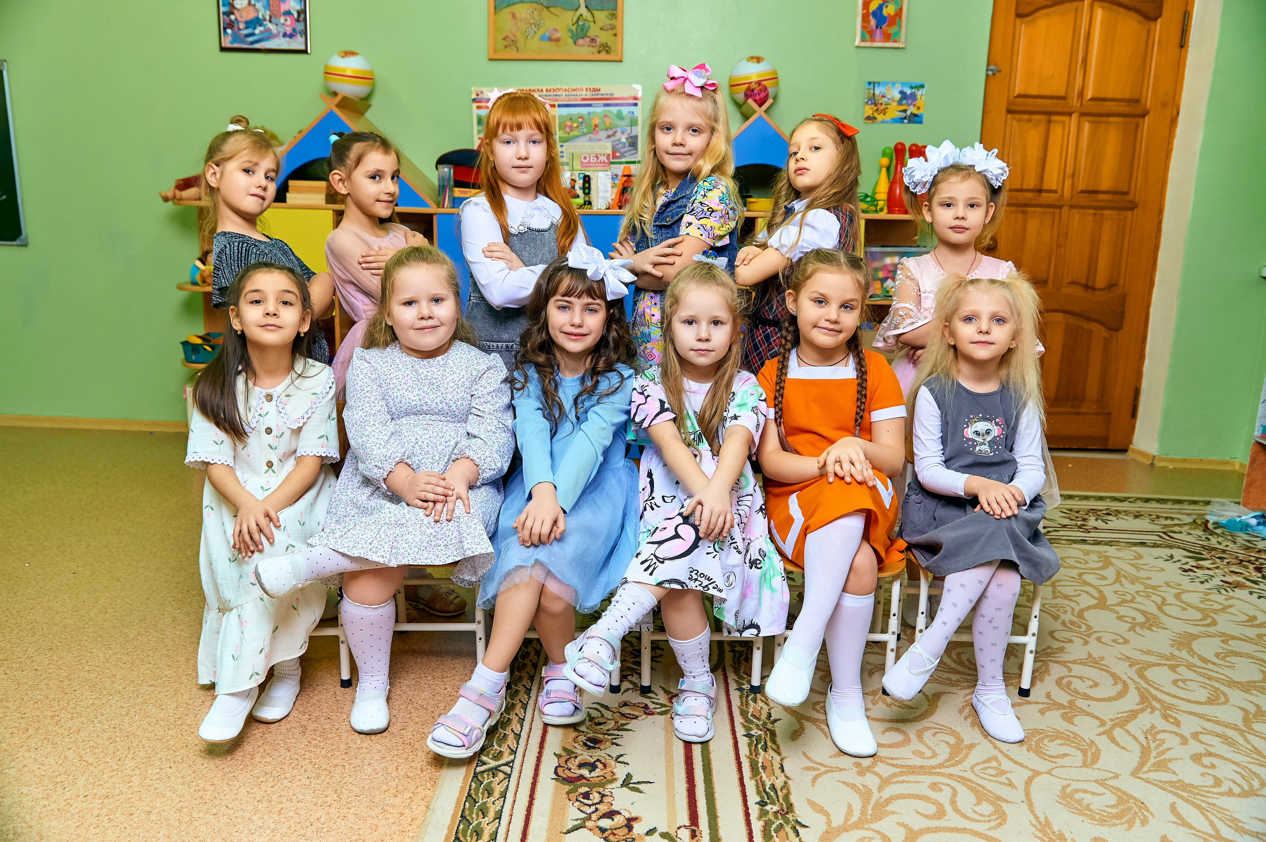 Группа Витаминка Детский сад № 81 выпуск 2026. Фотограф в Орле Павел Черкасов