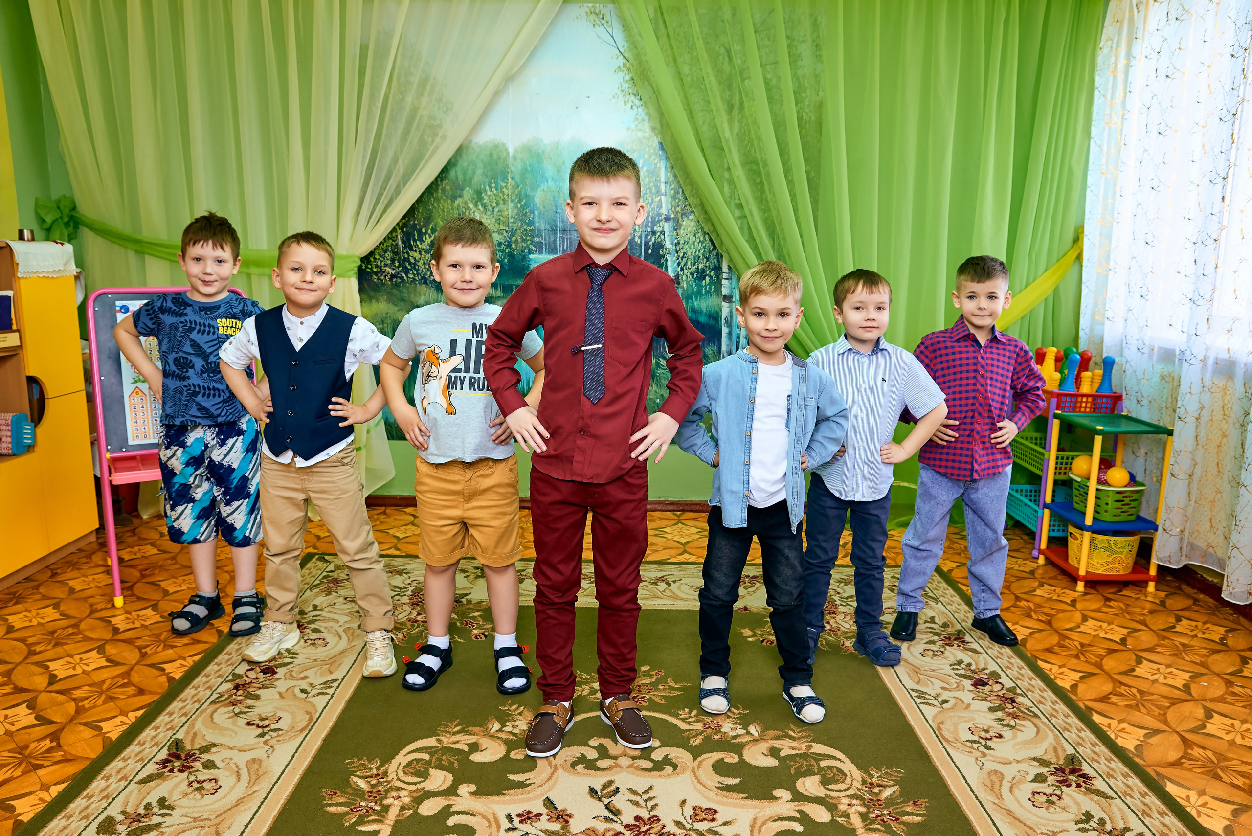 Группа Почемучки Детский сад № 20 выпуск 2025. Фотограф в Орле Павел Черкасов