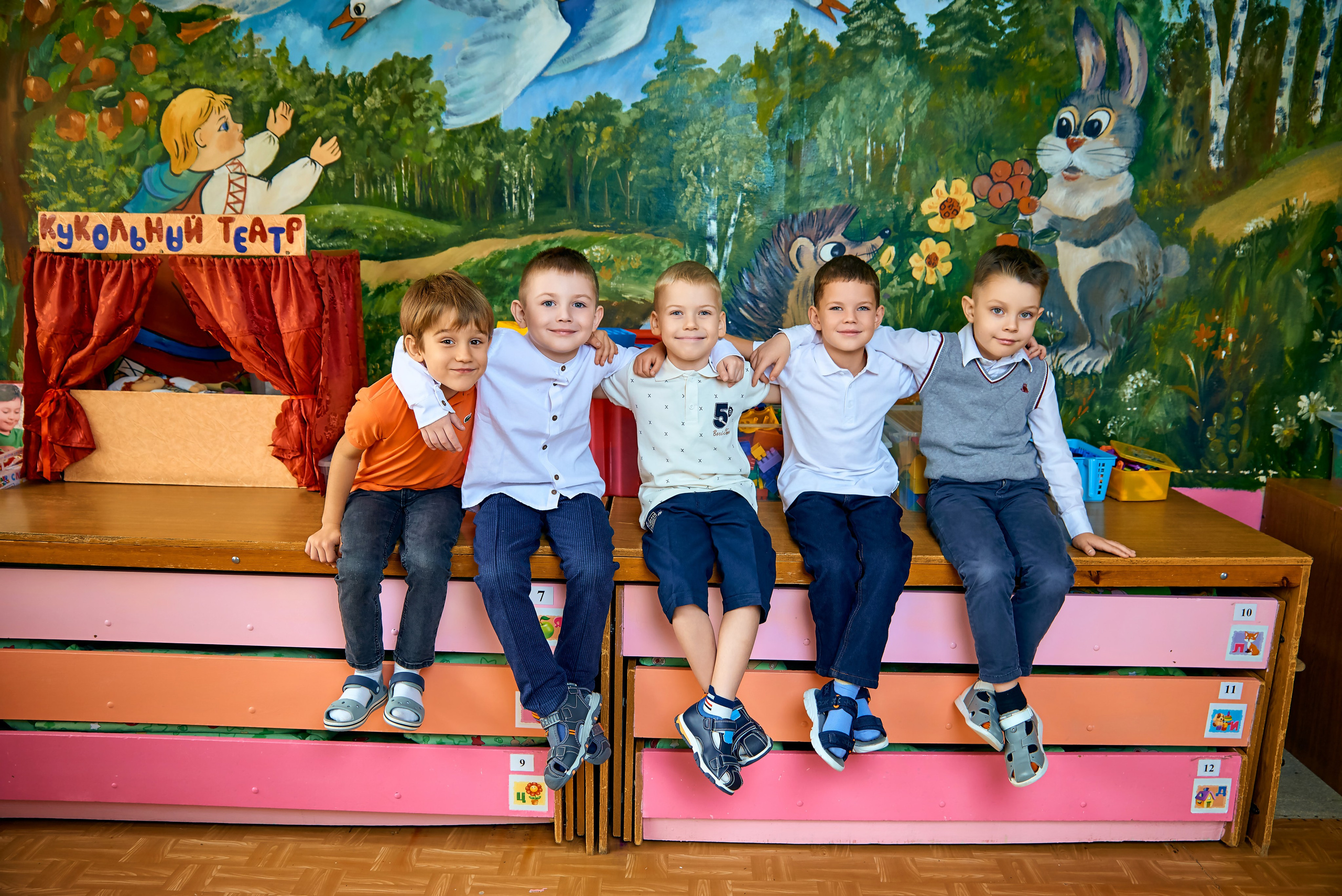 Подготовительная группа Б Детский сад № 33 выпуск 2025. Фотограф в Орле Павел Черкасов