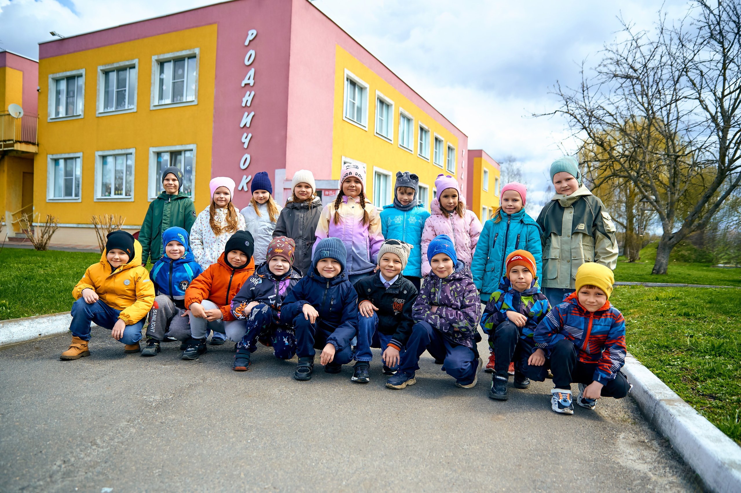 Группа Бельчата Детский сад Родничок с. Тросна выпуск 2026. Фотограф в Орле Павел Черкасов