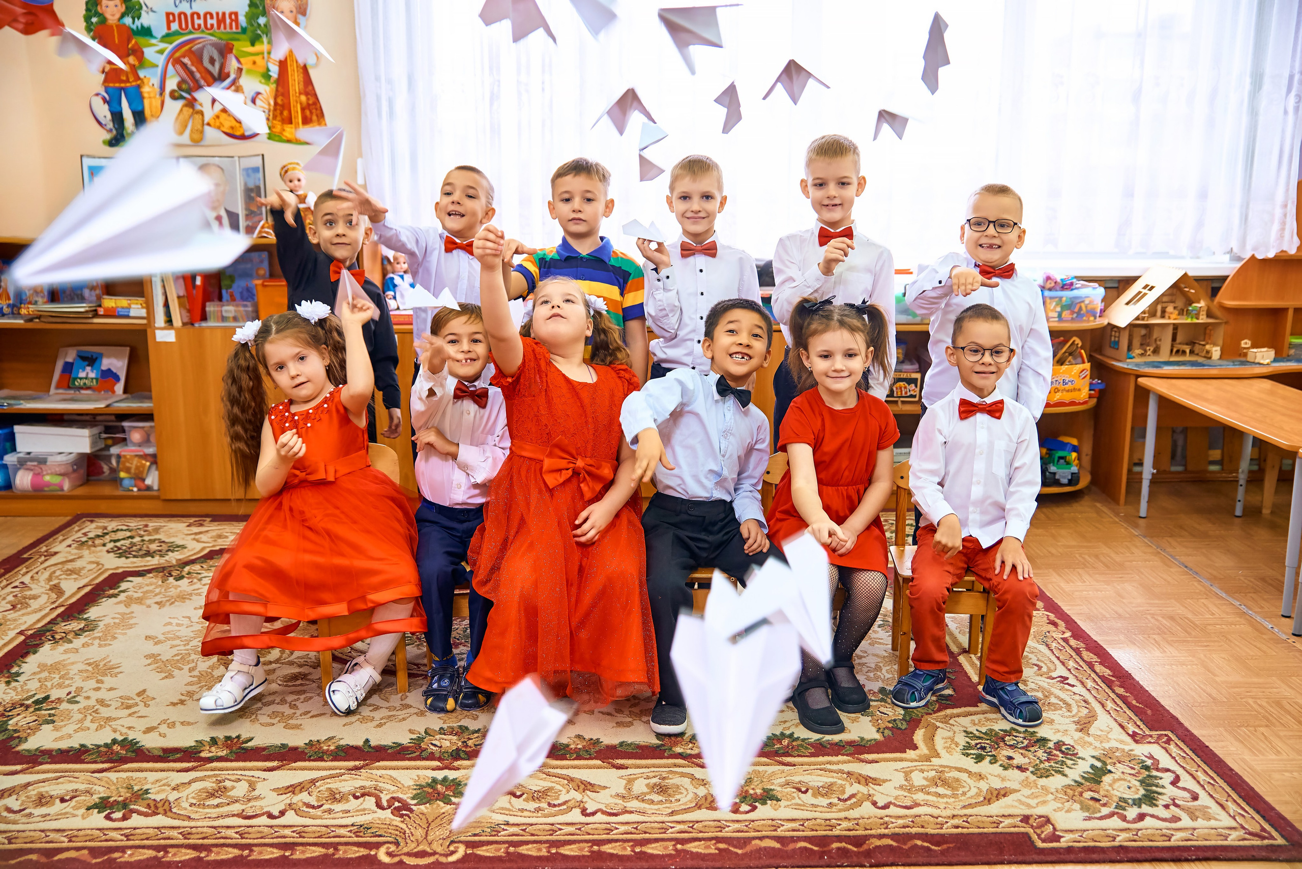 Группа Светлячки Детский сад № 41 выпуск 2025. Фотограф в Орле Павел Черкасов