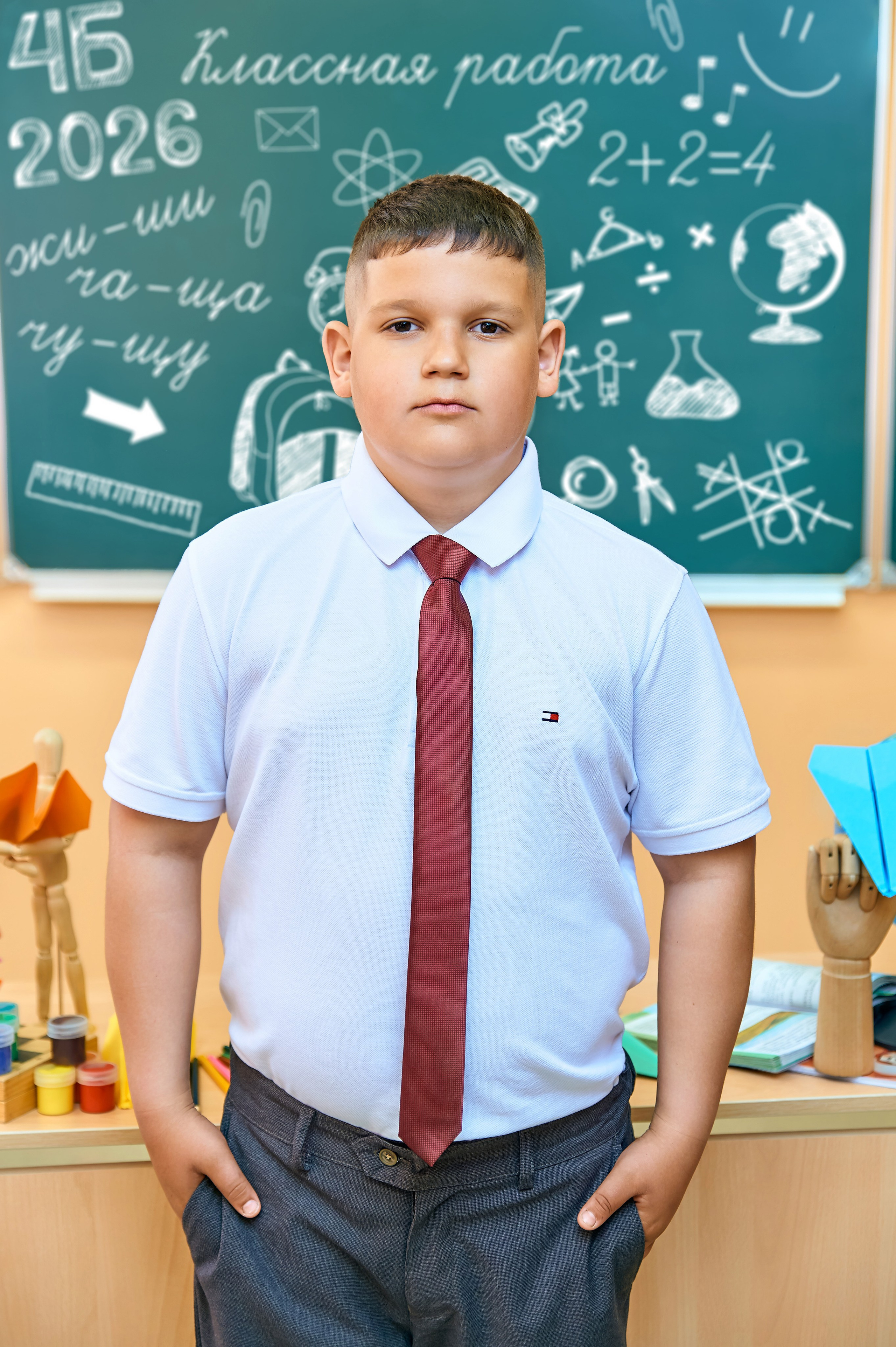 4Б класс Хотынецкая СОШ выпуск 2026. Фотограф в Орле Павел Черкасов